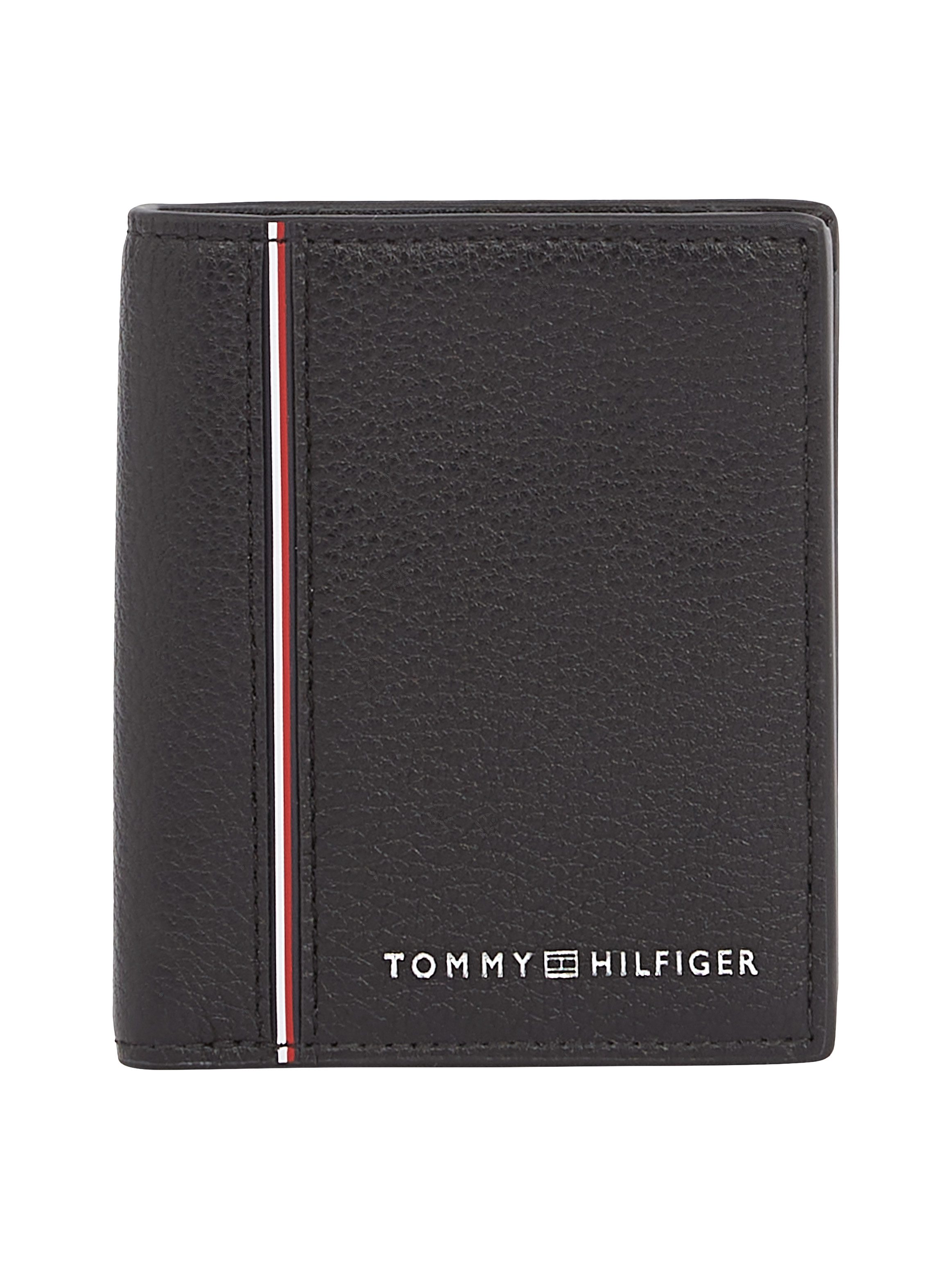 Tommy Hilfiger Portemonnee TH CORP TRIFOLD , heren portemonnee, portemonnee met logo-opdruk