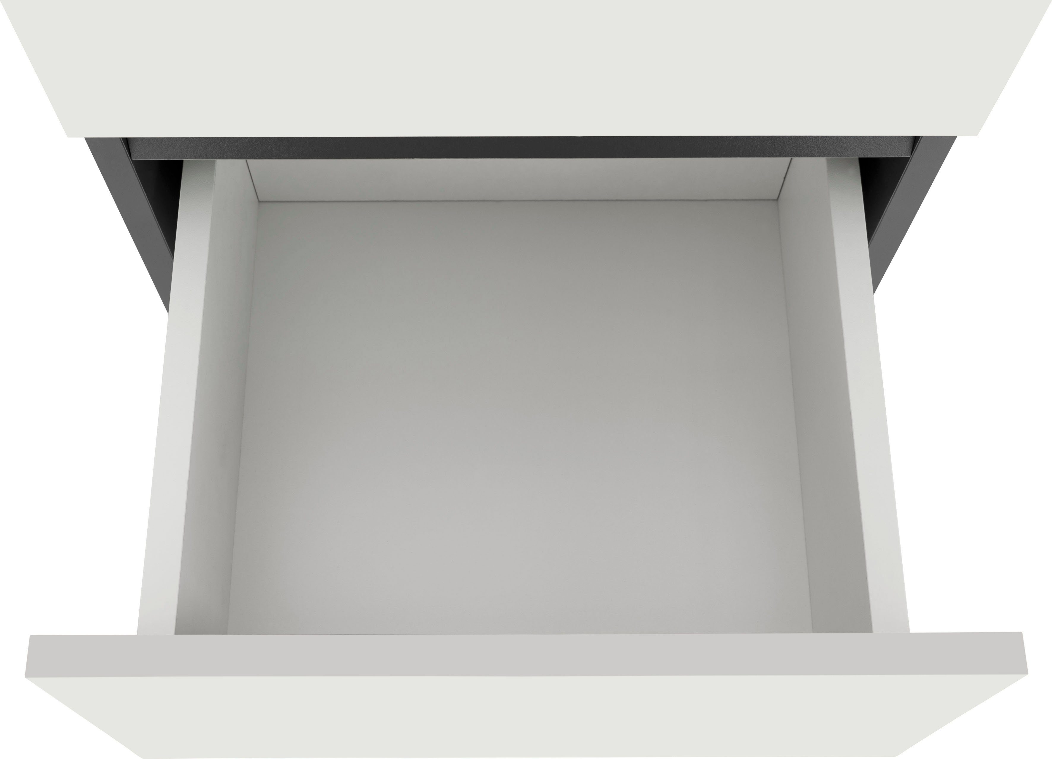 Home affaire Halfhoge kast Wisla Hoogte 130 cm, met deuren & lade
