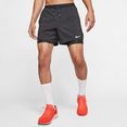 nike 2-in-1-short nike flex stride men's 5" 2-in-1 running shorts zwart