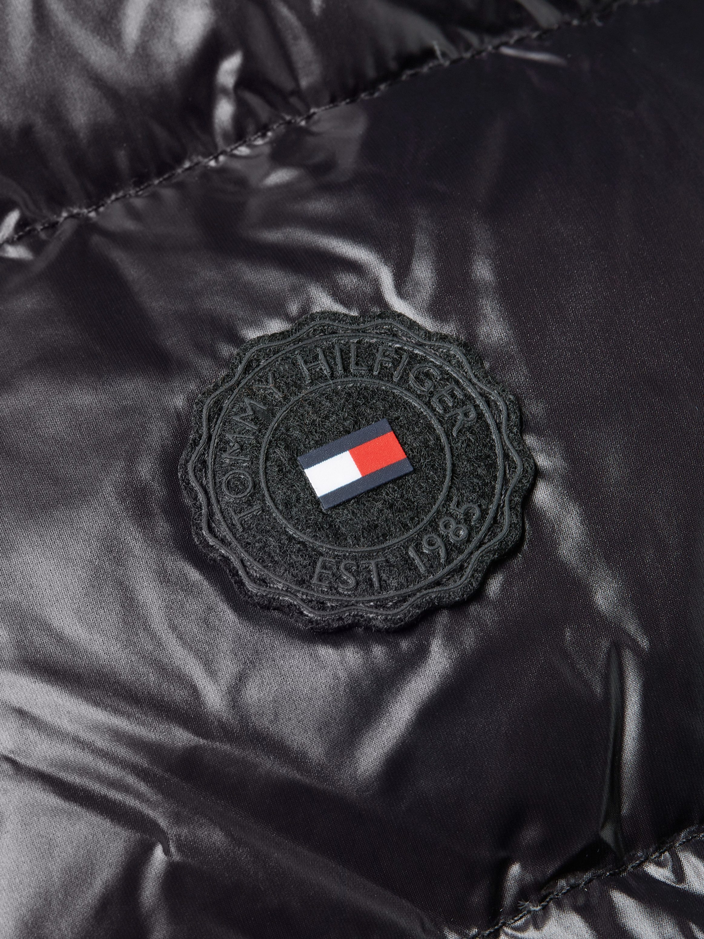 Tommy Hilfiger Gewatteerde jas met gestempeld logo