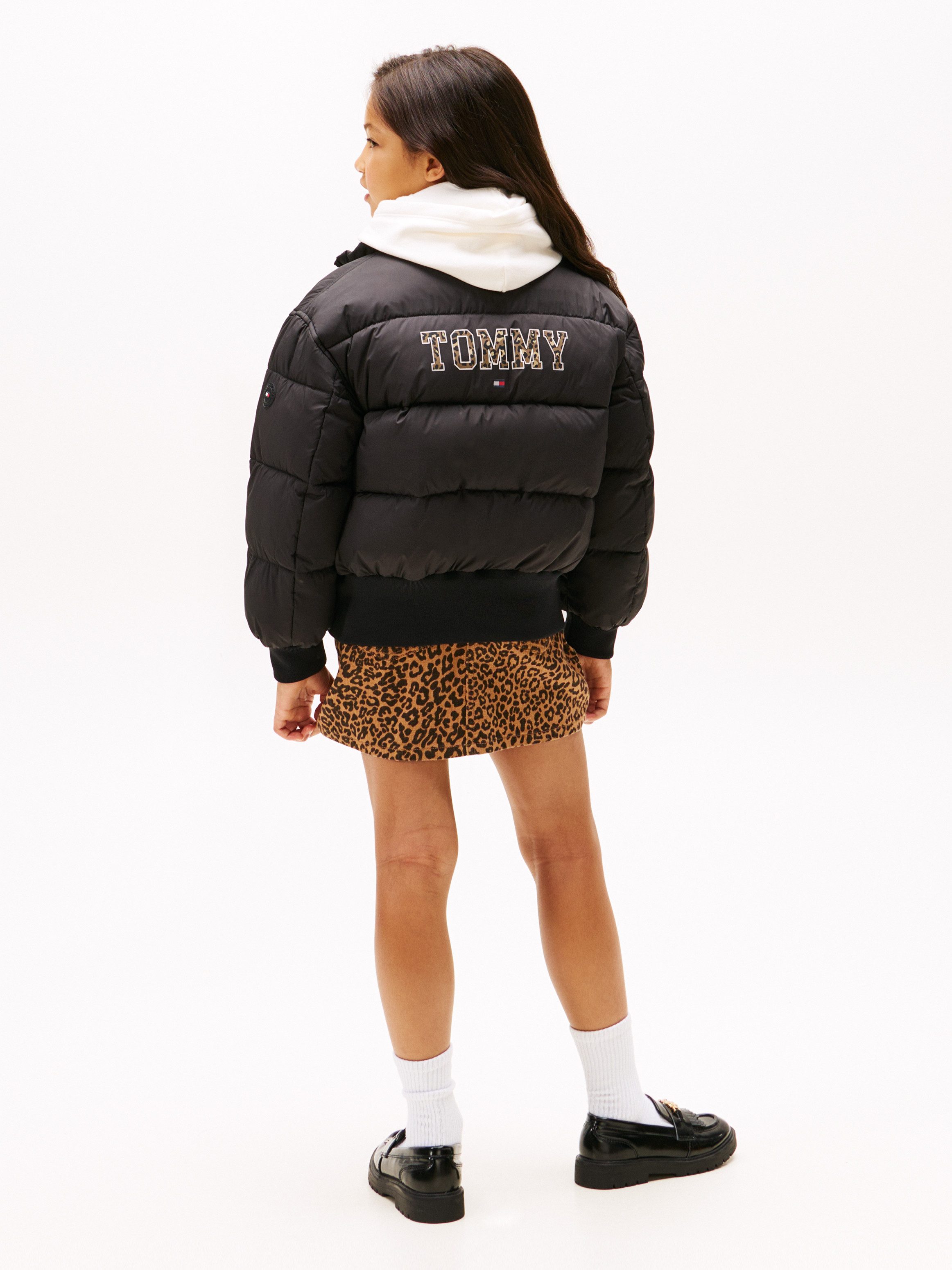 Tommy Hilfiger Tweezijdig te dragen jack REVERSIBLE STRIPE PUFFER BOMBER