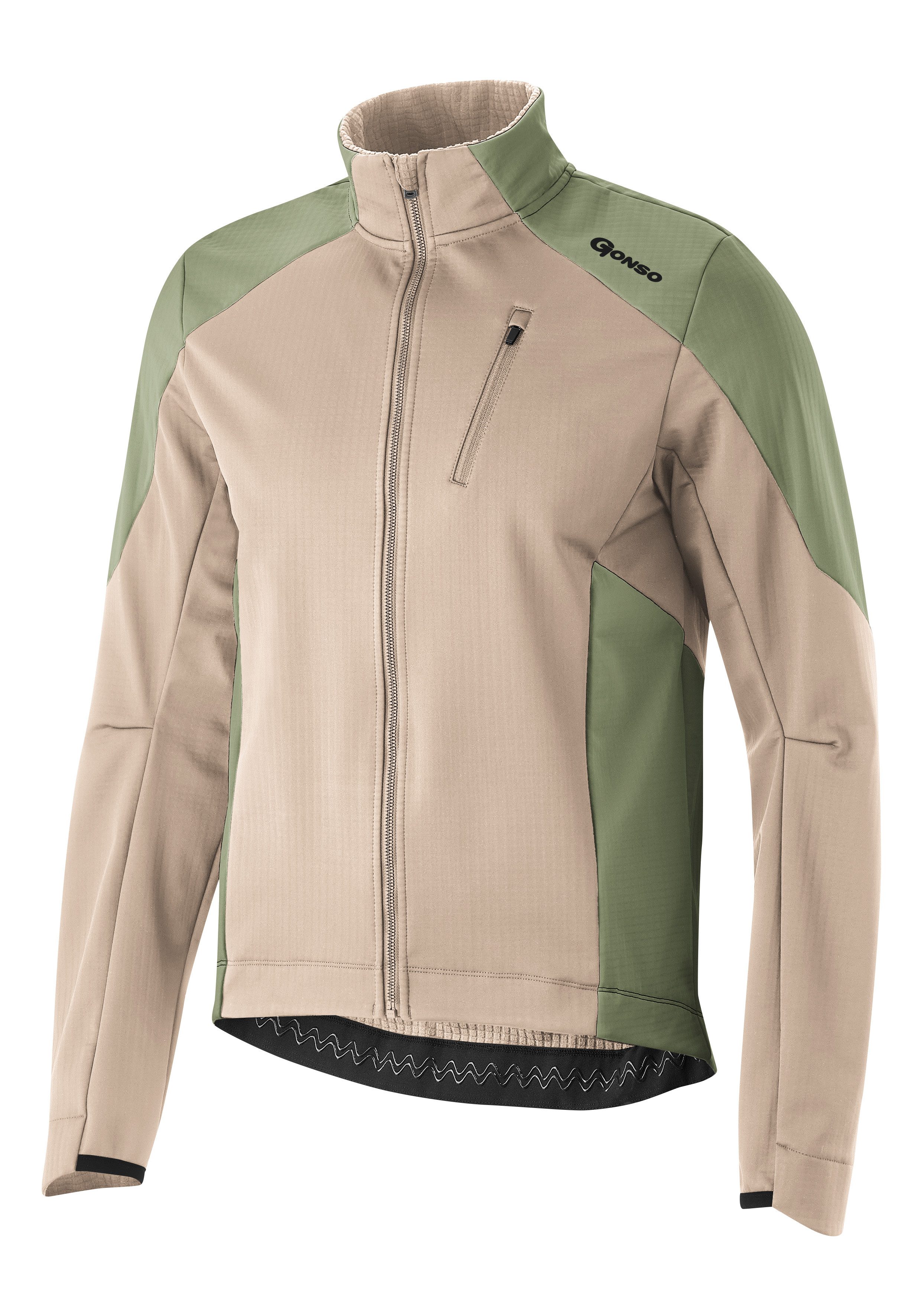 Gonso Fietsjack TRAIL JACKET SOFTSHELL M Waterafstotend, slijtvast, ademend
