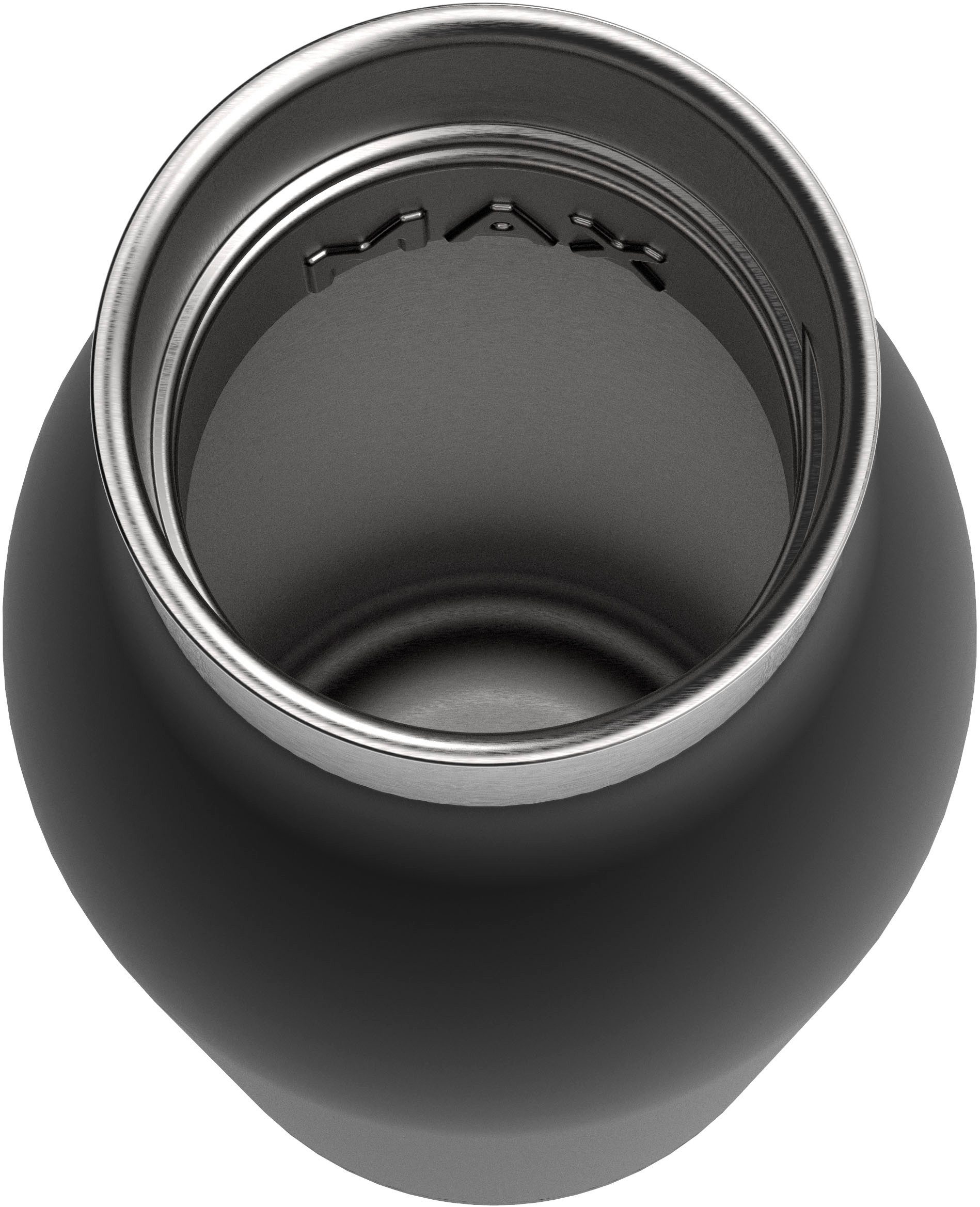 Emsa Thermosfles Drinkfles Bludrop Roestvrij staal, Quick-Press deksel, 360° drinkplezier, 12 uur warm/24 uur koel (1-delig)