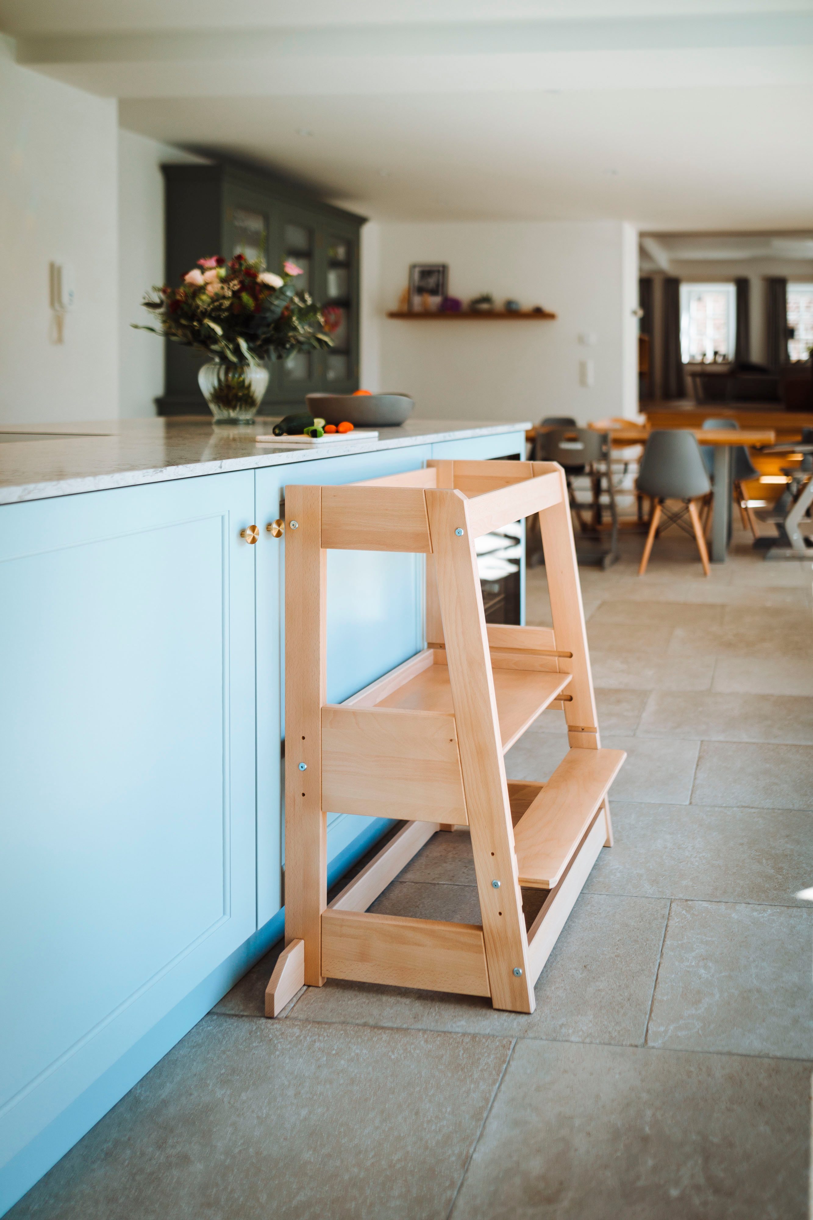 tiSsi® Stahulp Tweeledige leertoren, natuur