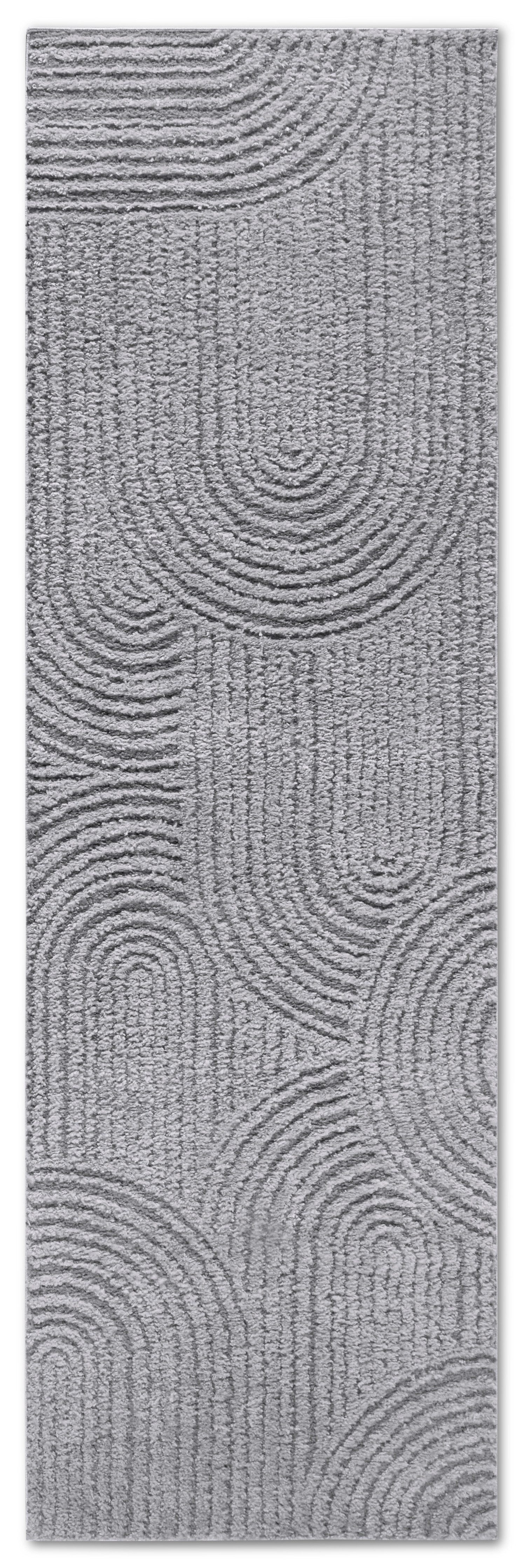 ELLE DECORATION Design-vloerkleed Chappe Shaggy, loper, pluizig, zacht, hoogpolig, modern, hoog-laag effect
