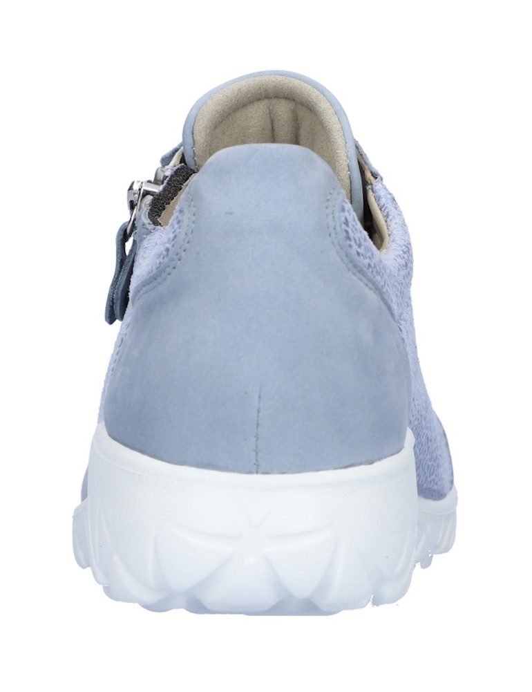 Waldläufer Veterschoenen HAVY-SOFT vrijetijdsschoen, lage schoen, comfortschoen met rits, h-wijdte