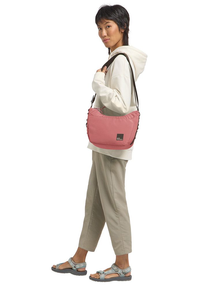 Jack Wolfskin Schoudertas Rosé