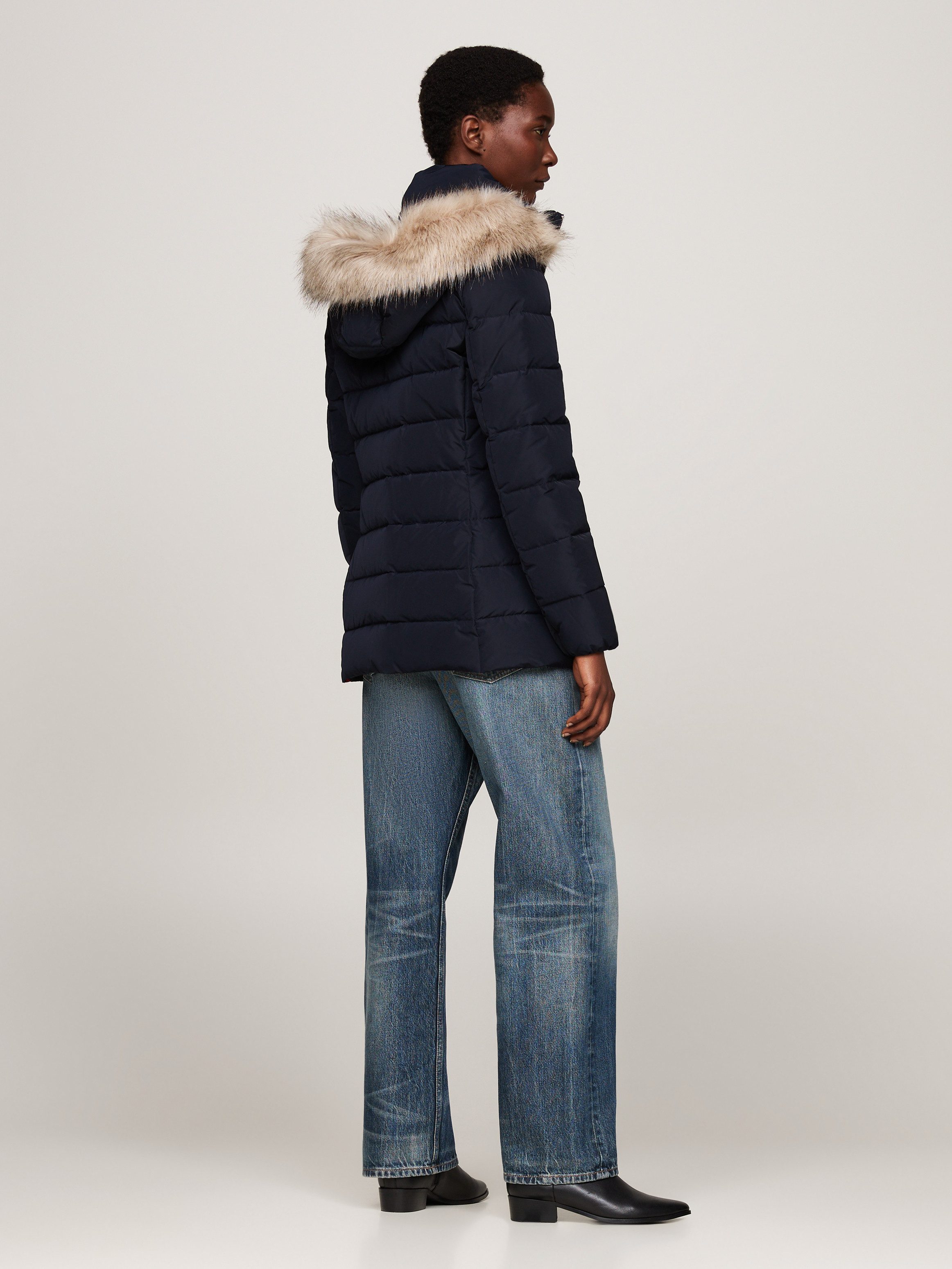 Tommy Hilfiger Gewatteerde jas met logopatch