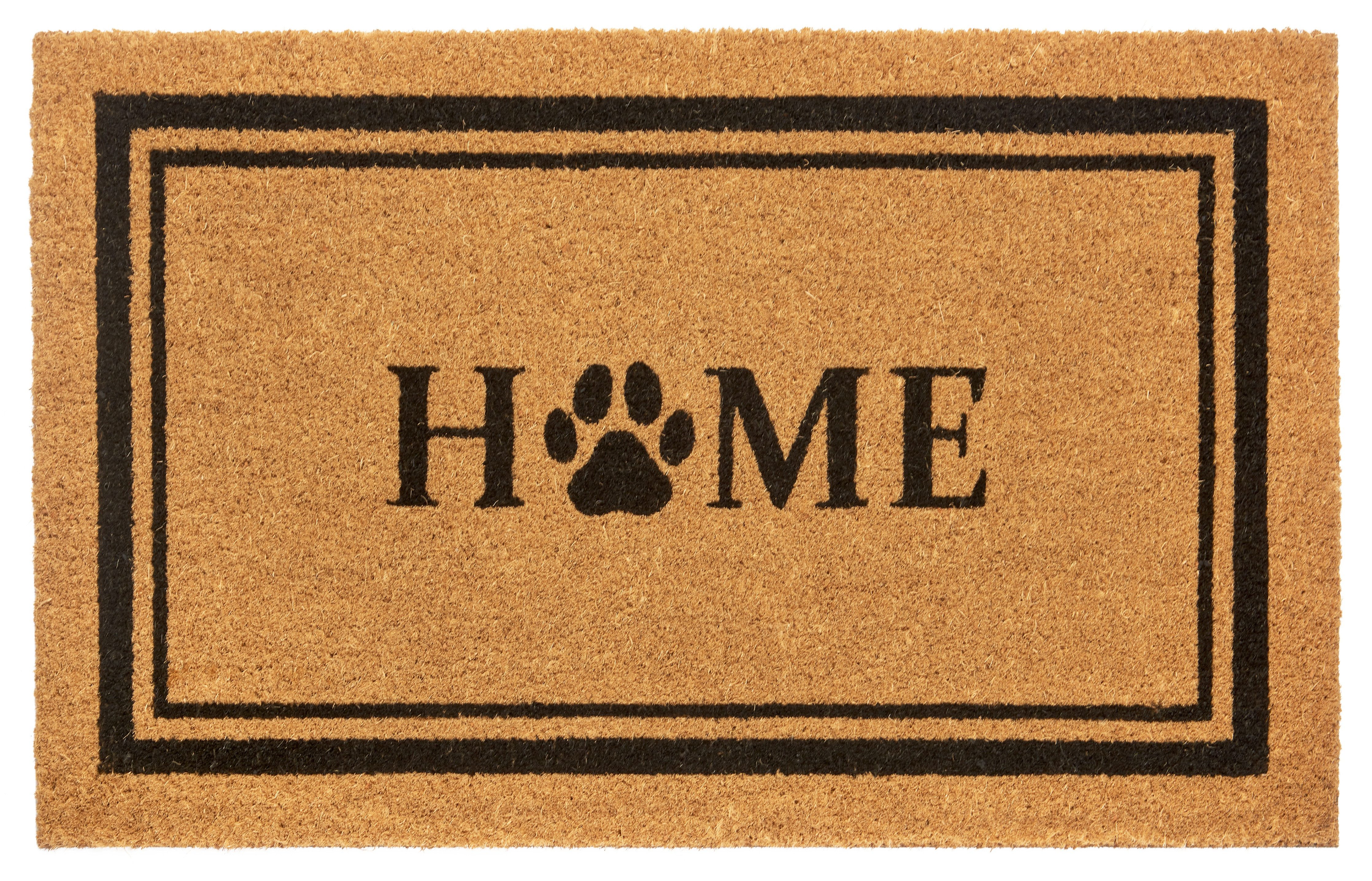 HANSE Home Mat Home, deurmat Kokos, vuilopvangmat, outdoor, antislip, binnen, kokosmat, gang