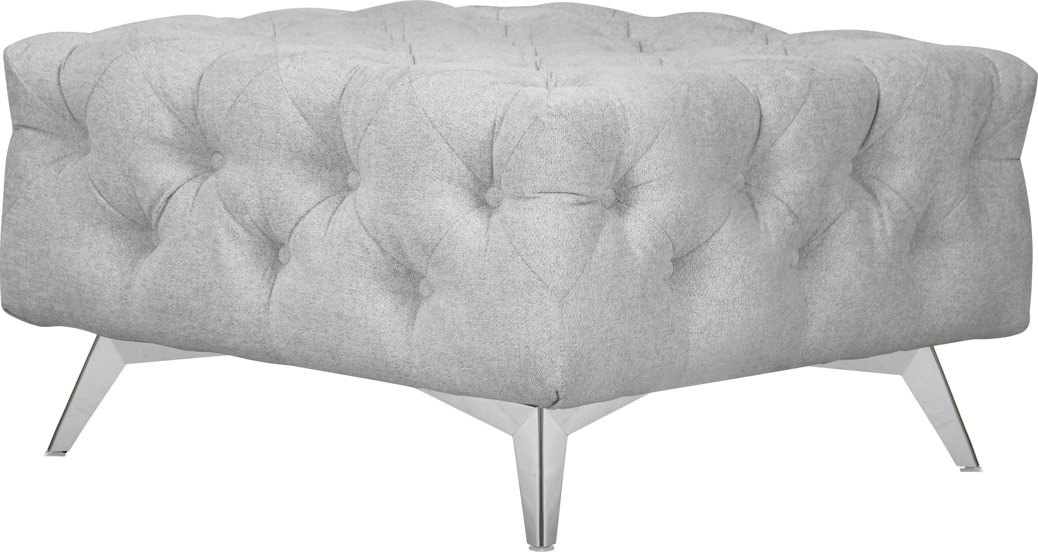 Leonique Hocker Amaury Chesterfield-look, breedte 80 cm, kleur van de poten ter keuze