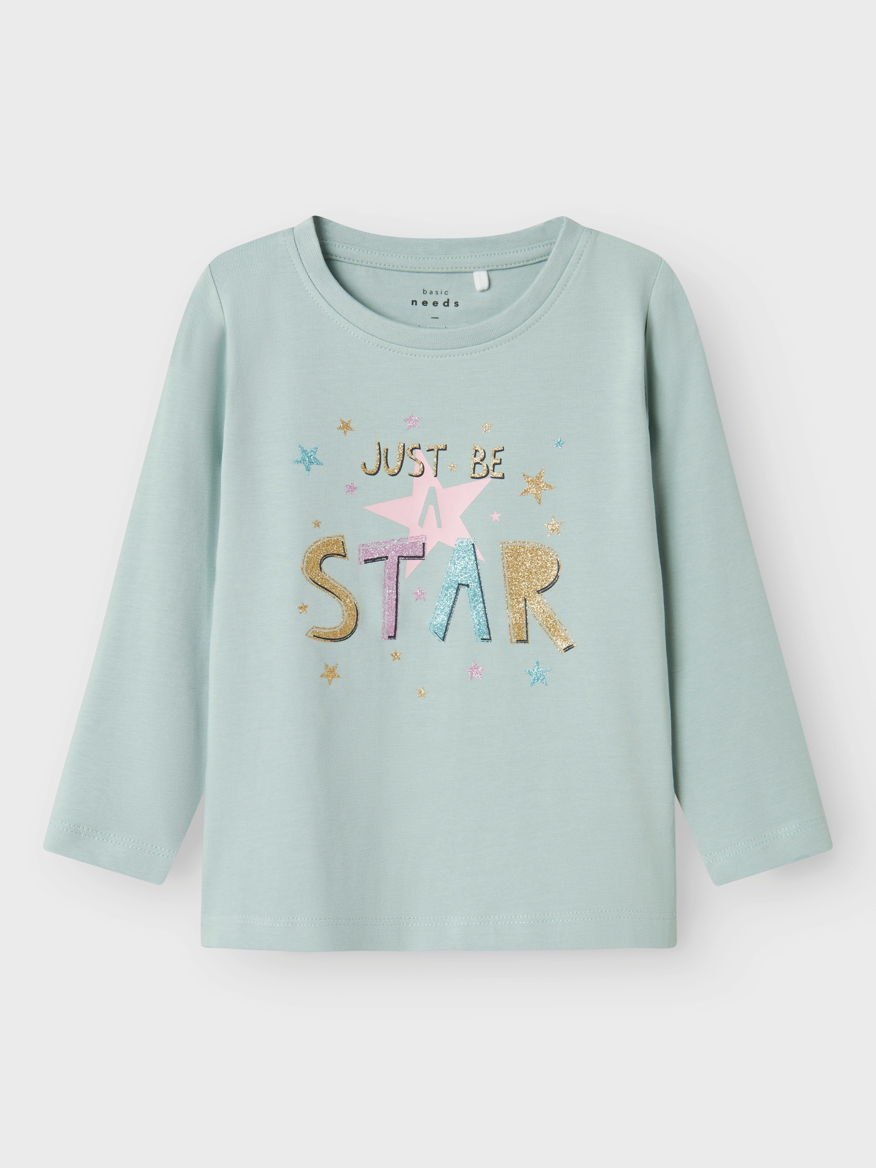 Name It Shirt met lange mouwen NMFVIX 2P LS TOP (2-delig, Set van 2)