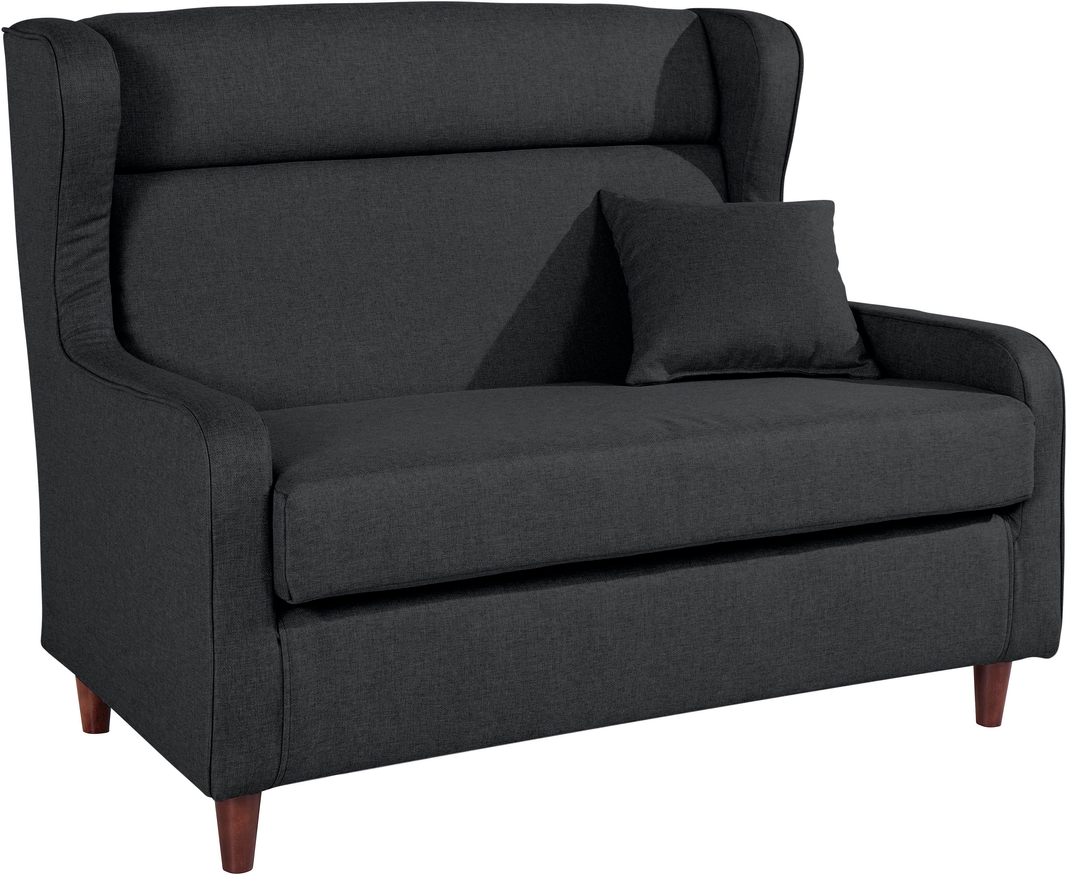 COLLECTION AB Oorfauteuil MIKE Breedte 130 cm, 1 sierkussen meegeleverd