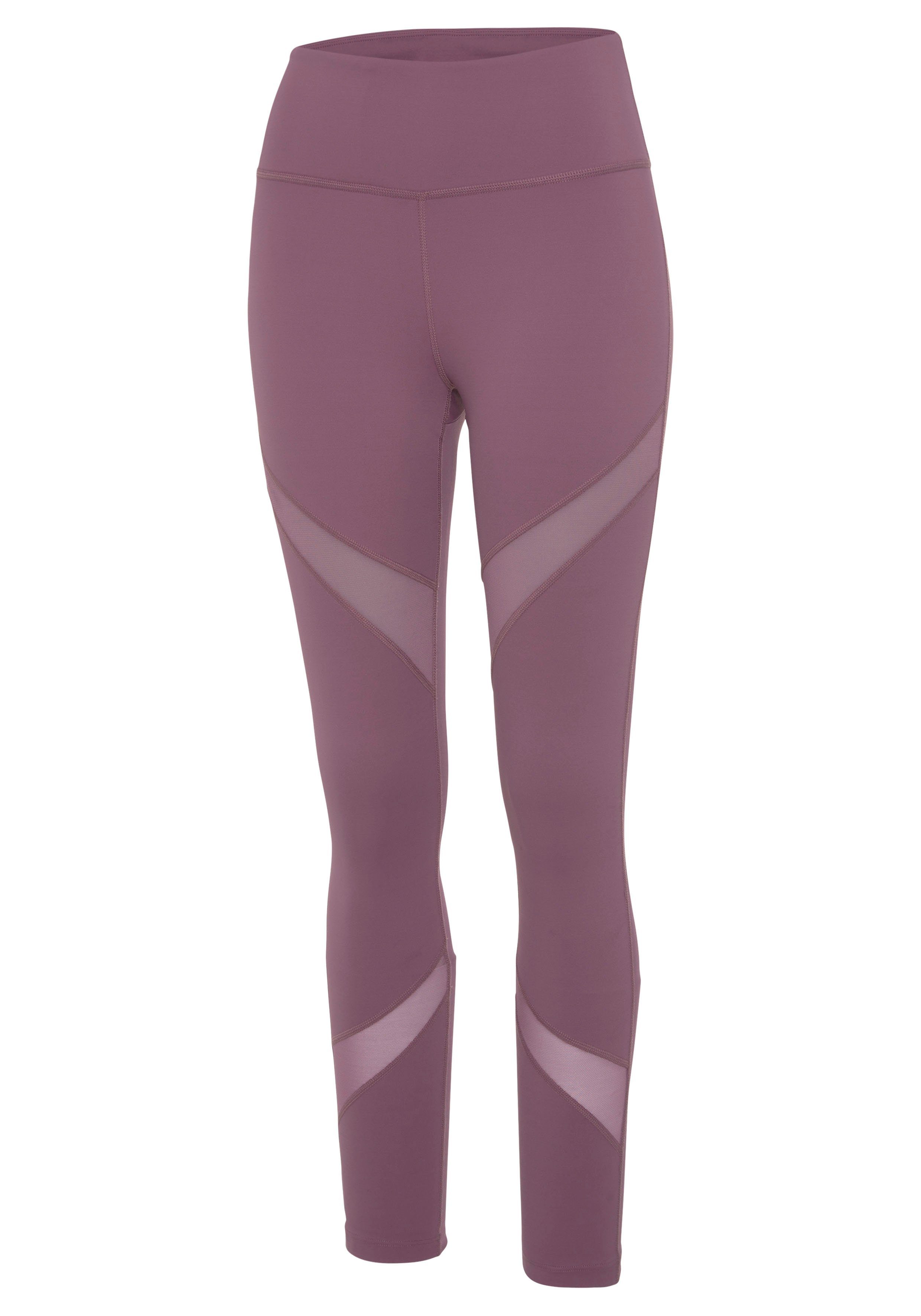 active by Lascana Functionele legging met kleine rimpeling, loungewear