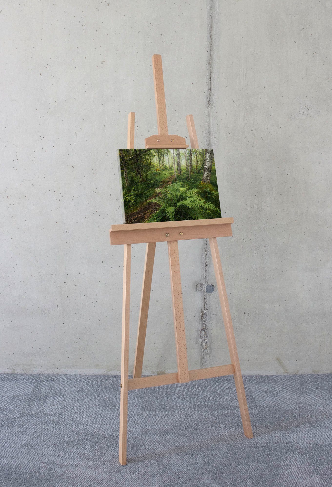 Komar Artprint op linnen Mystic Birch Grove - Afmeting 40 x 30 cm (1 stuk)