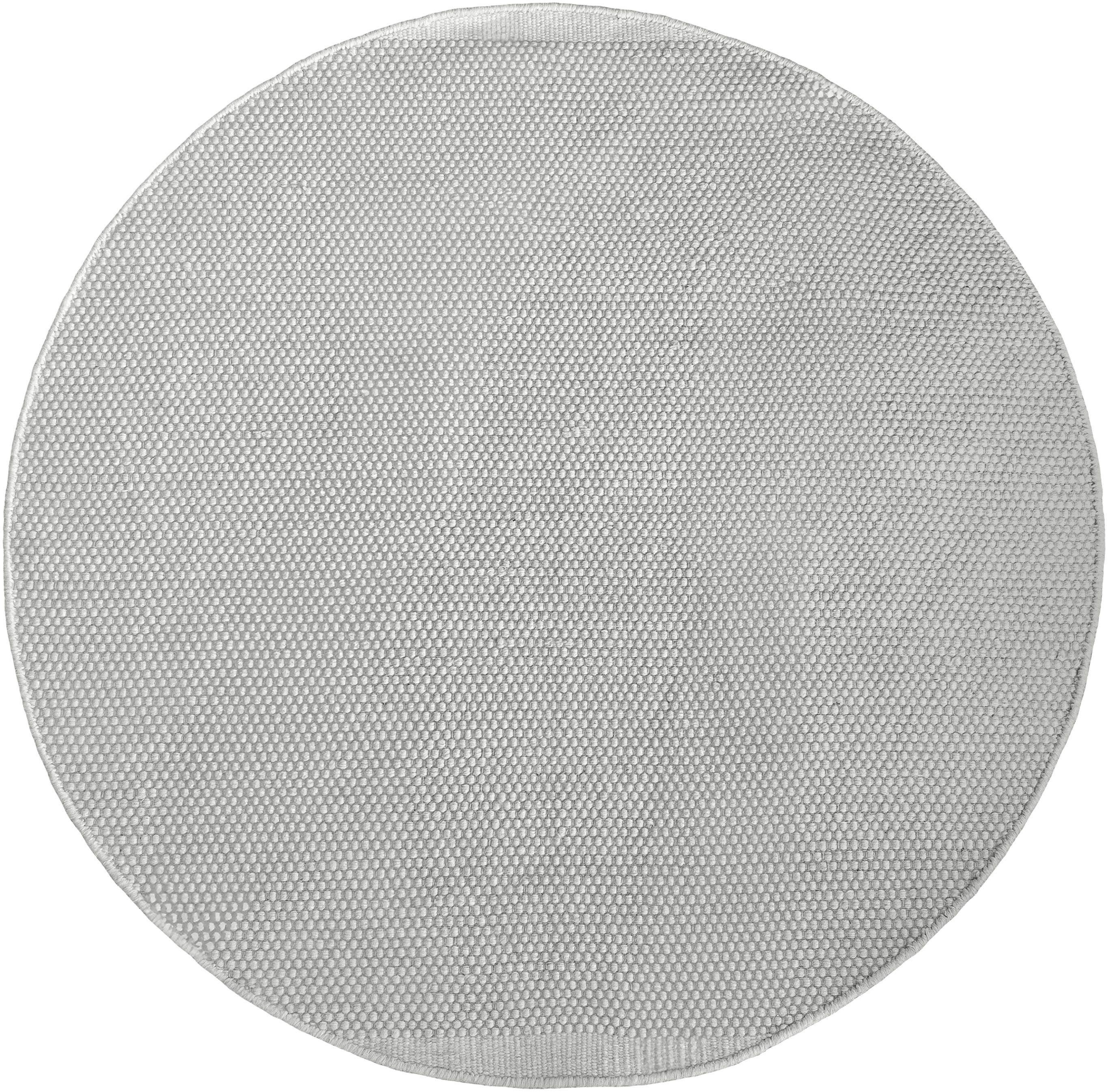 my home Wollen kleed Wolldroom puur Omkeerbaar tapijt, handgeweven, uni-kleuren, 100% wol, woonkamer