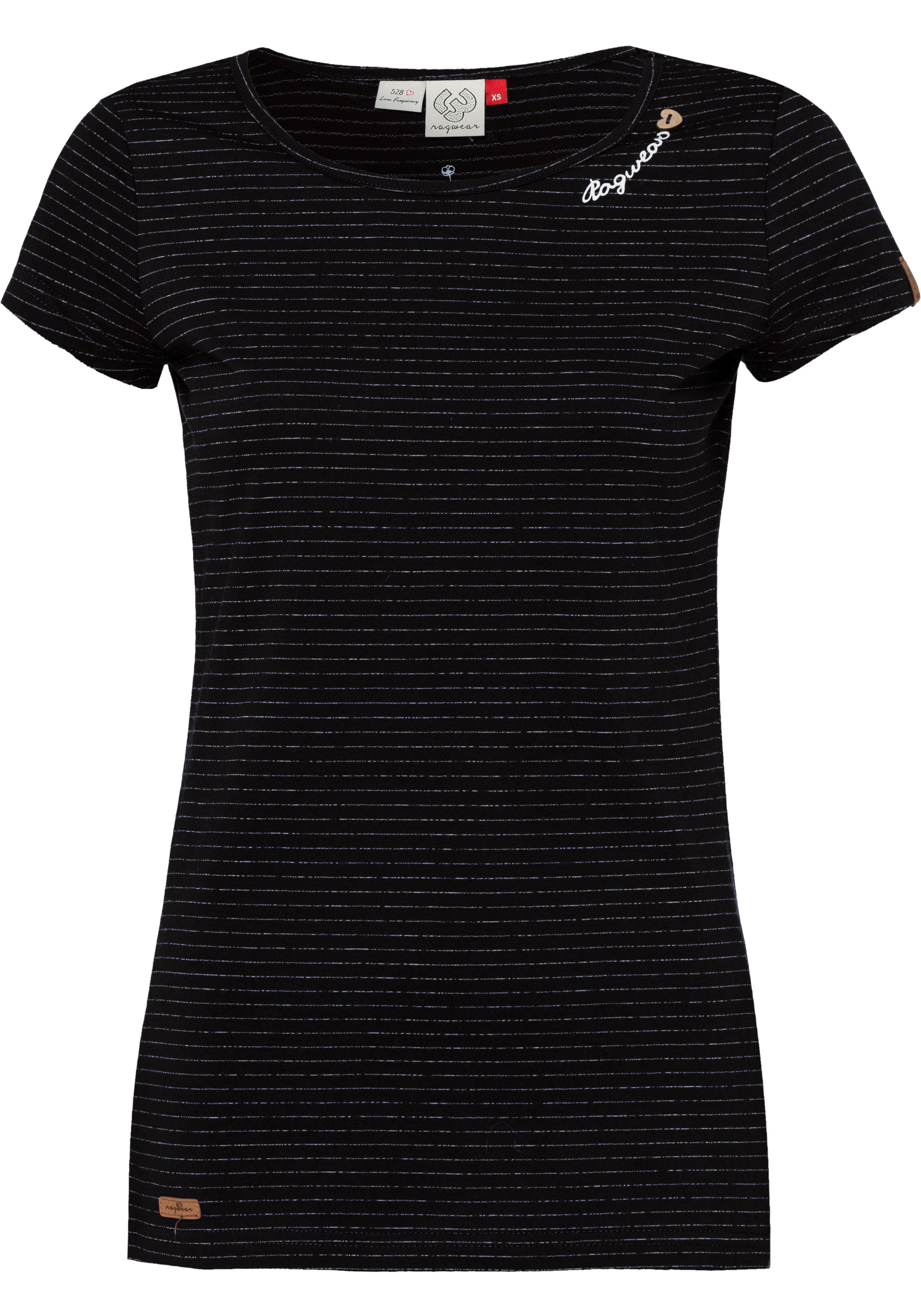 Ragwear Shirt met korte mouwen MINT STRIPES O in streepdessin