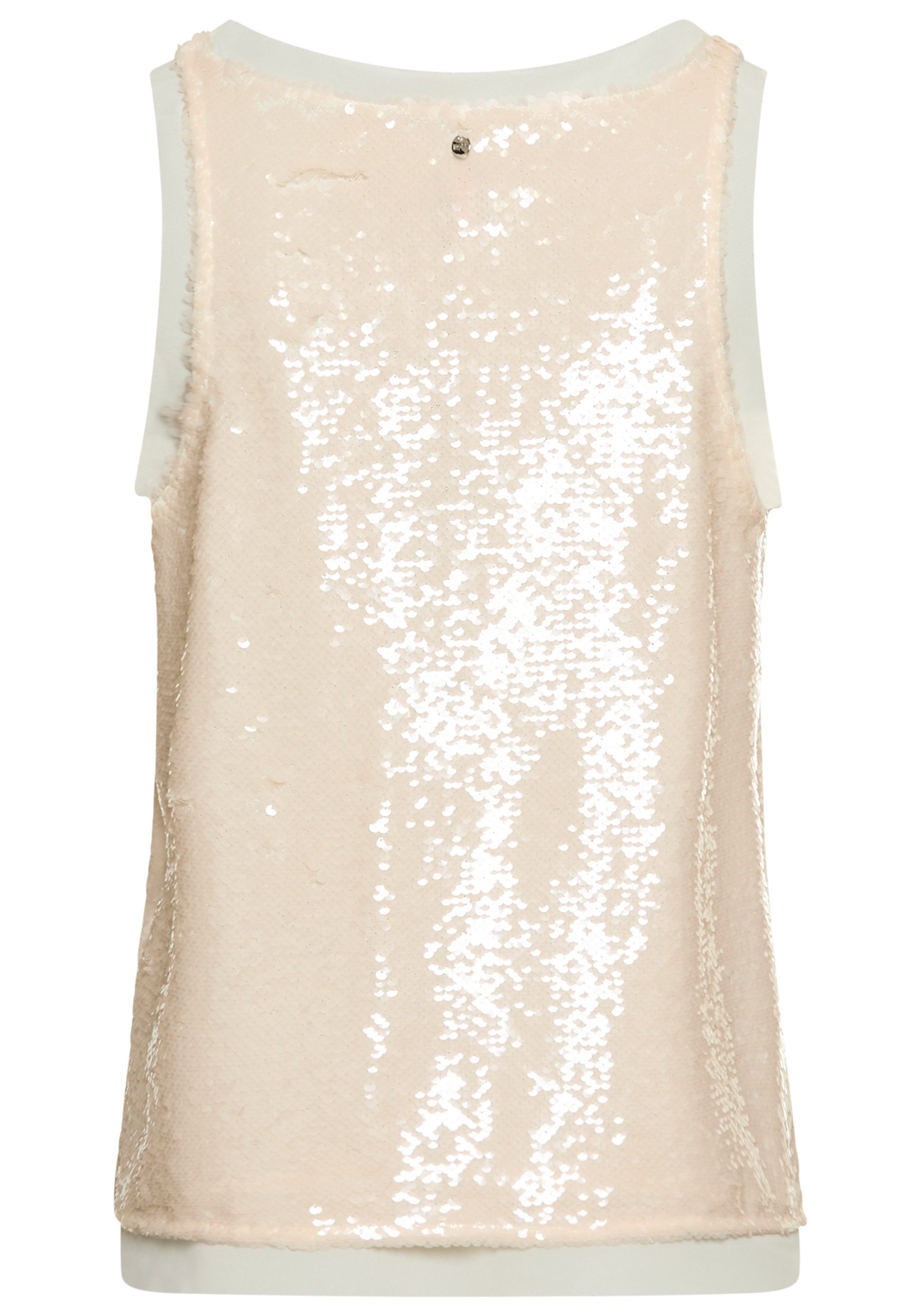 Boss Orange Klassieke blouse C_Illettes_1 met pailletten