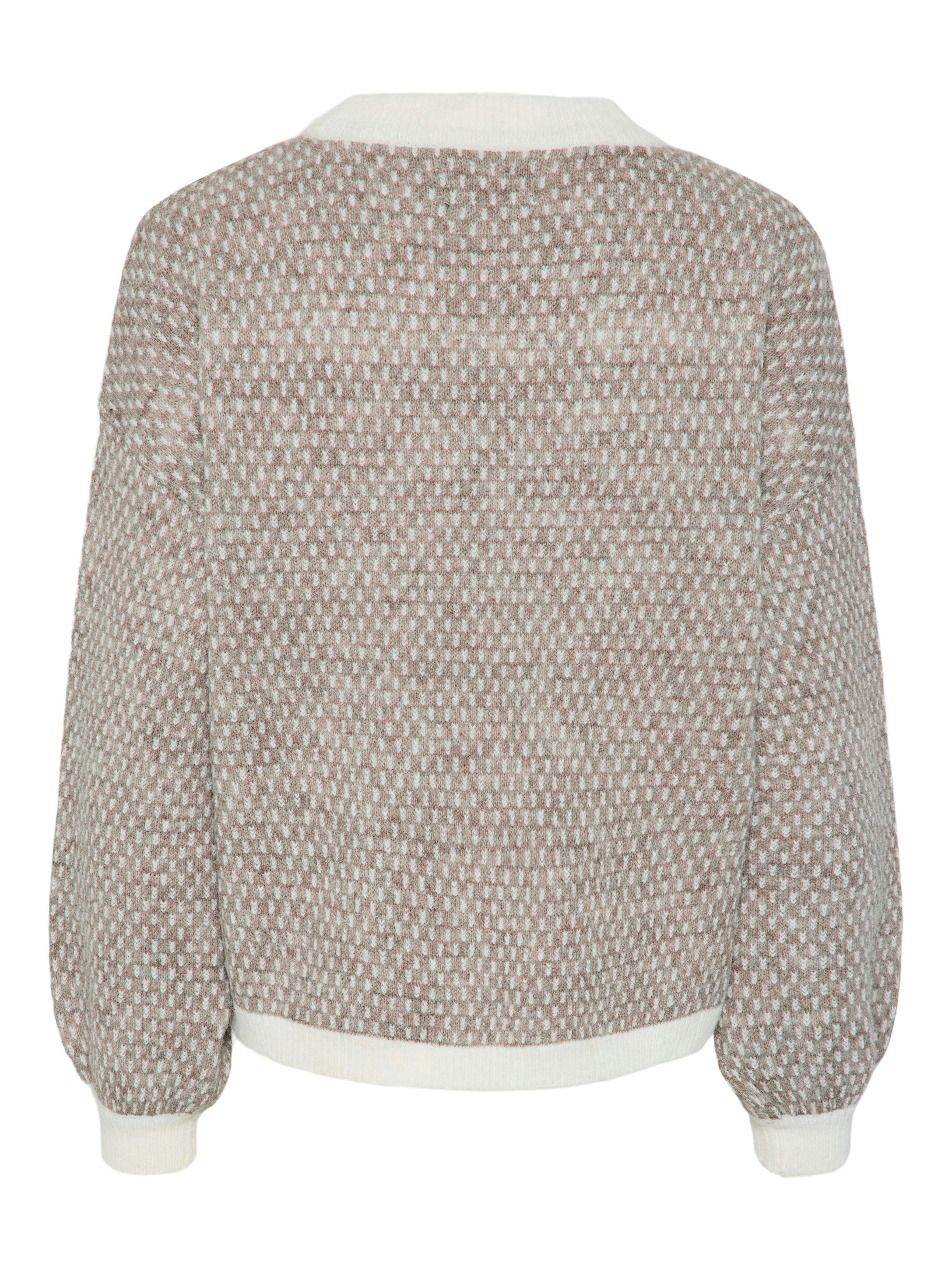 pieces Trui met ronde hals PCDILIPPA LS O-NECK KNIT MM
