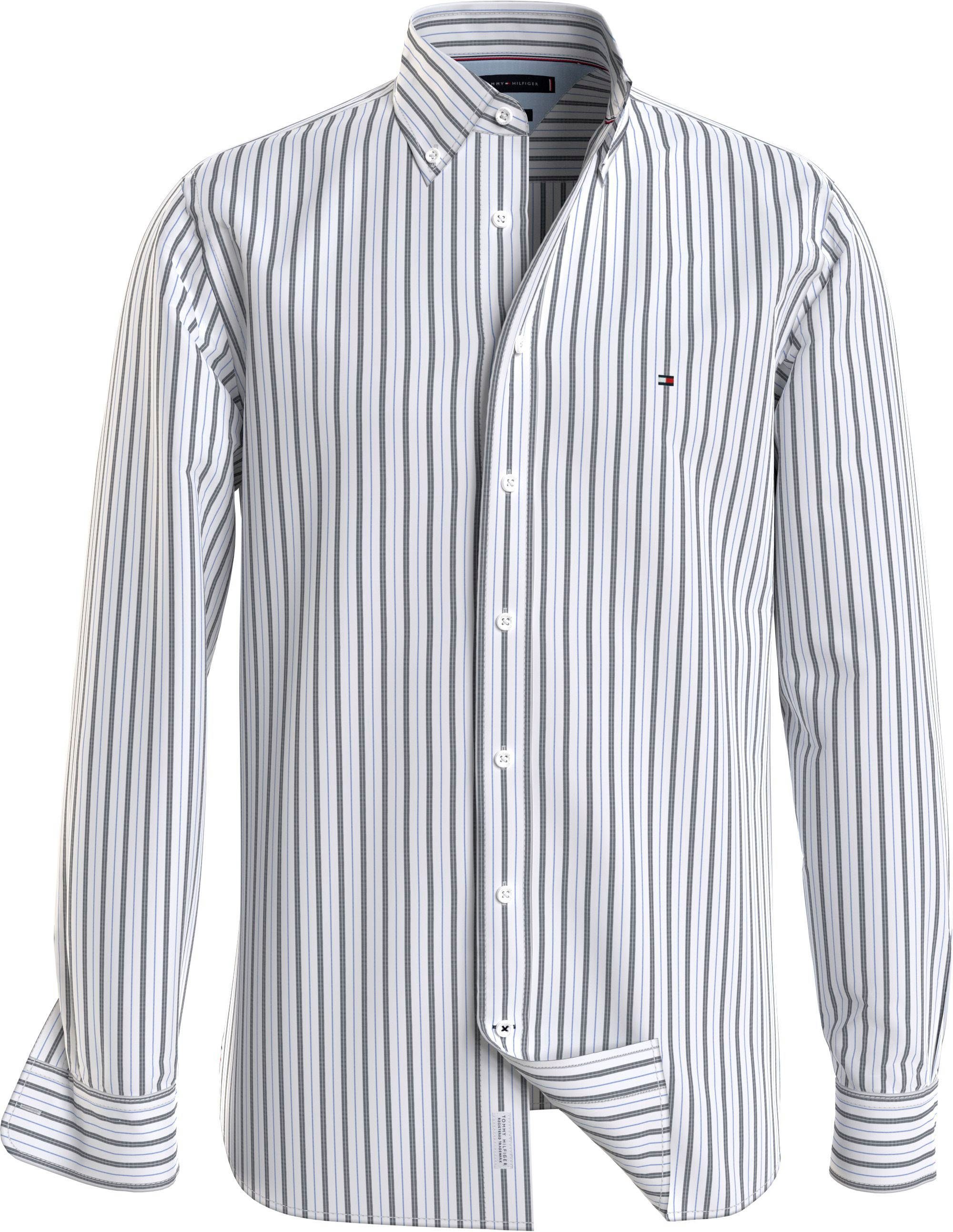 Tommy Hilfiger Overhemd met lange mouwen NATURAL SOFT EASY STP RF SHIRT