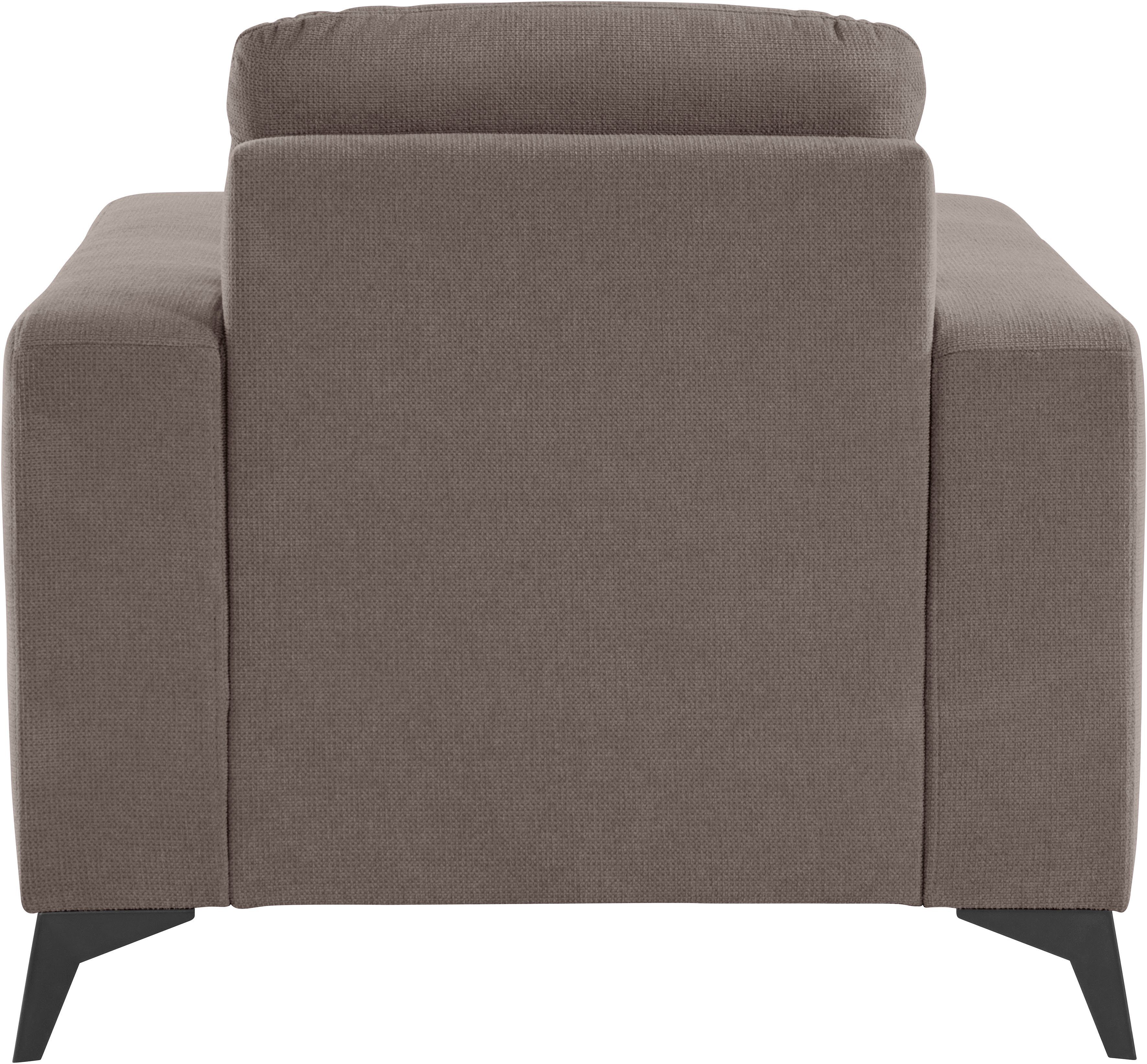 Places of Style Fauteuil Lolland passend bij de serie 'lolland', naar keuze met nat afneembare bekleding