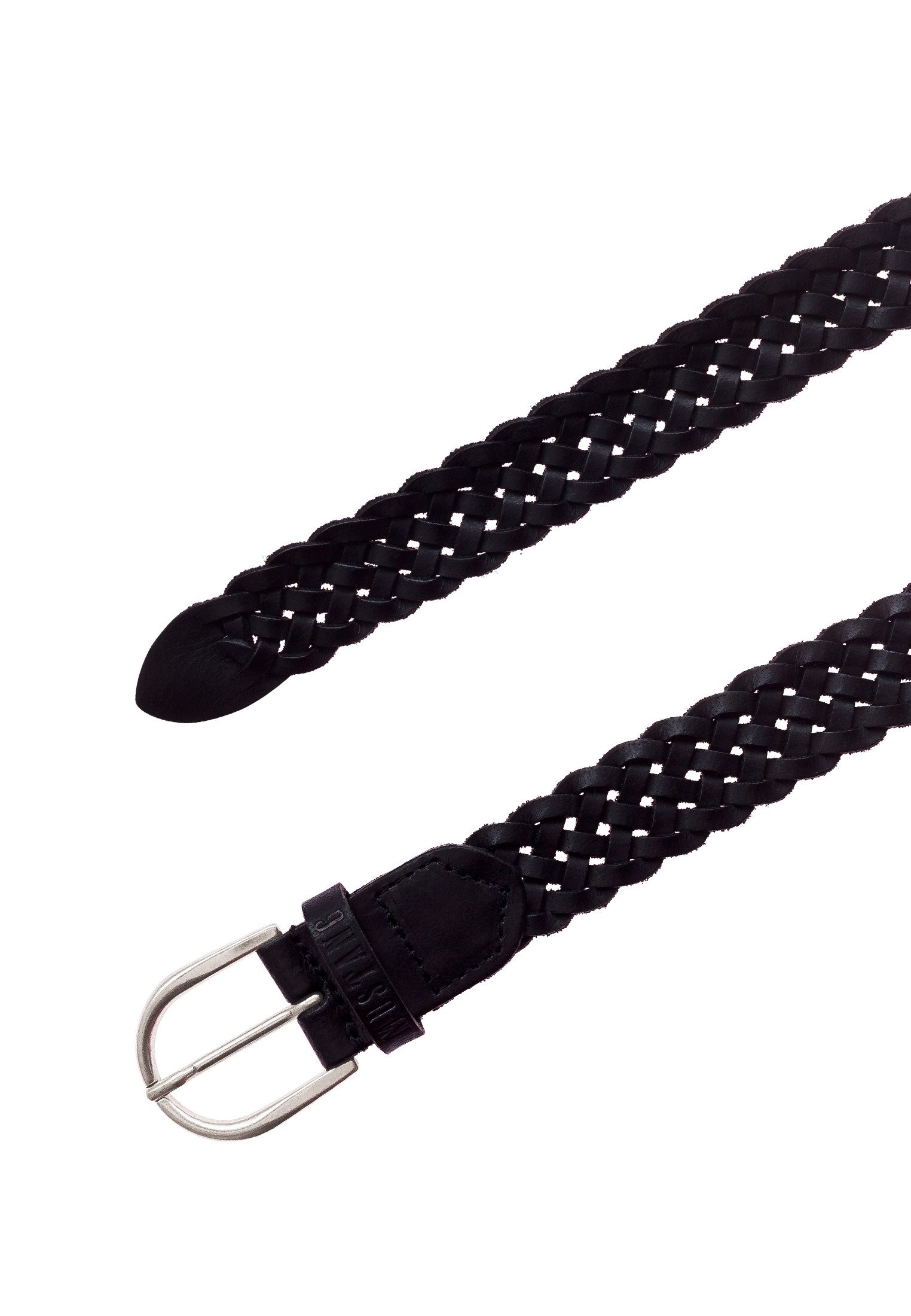 MUSTANG Gevlochten riem Met opvallende vlechtoptiek, 3 cm (1 stuk)