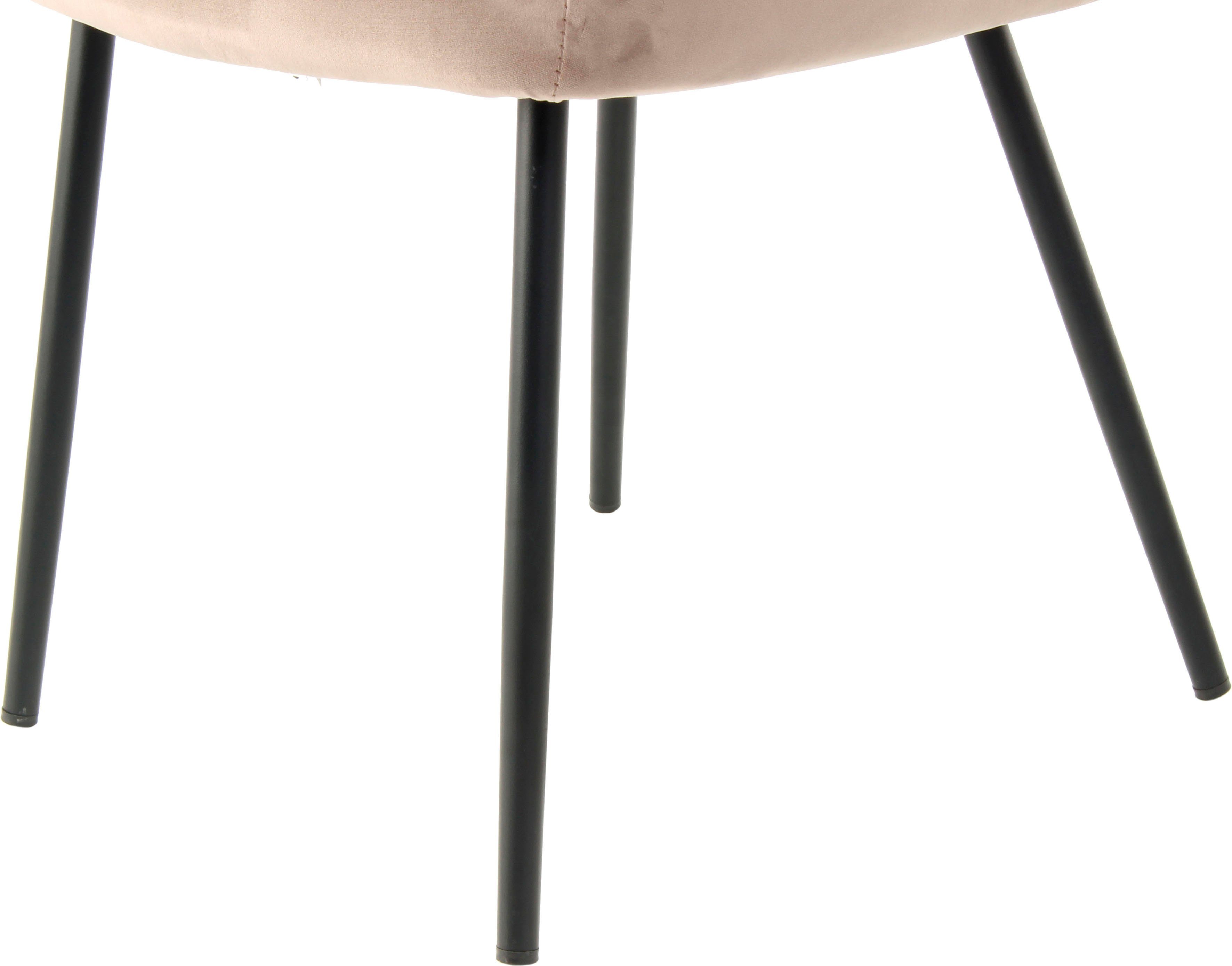 Kayoom Stoel Cobain 825 2-delige set, eentonig ontwerp, minimalistisch ontworpen (set, 2 stuks)