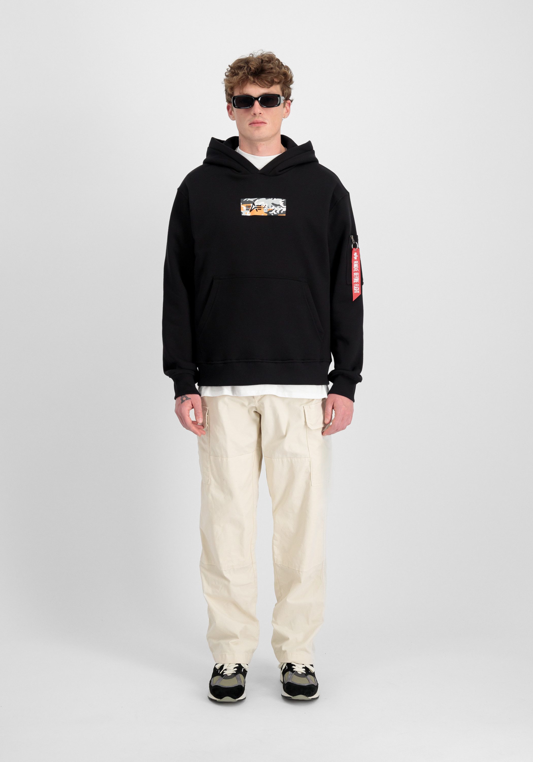Alpha Industries Hoodie Alpha Industries Men - Hoodies Camo Panel Hoodie