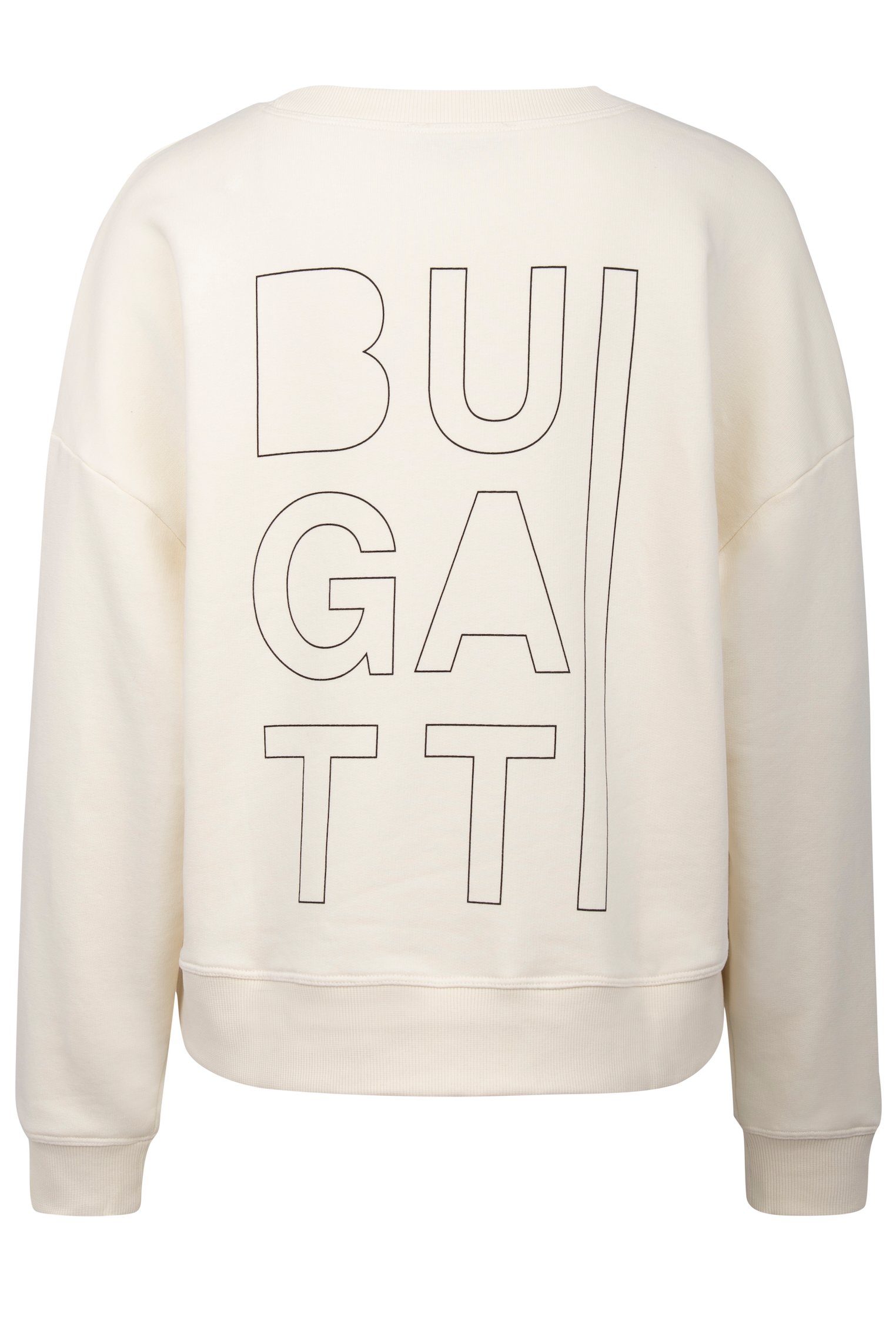 Bugatti Sweater met logo op de achterkant