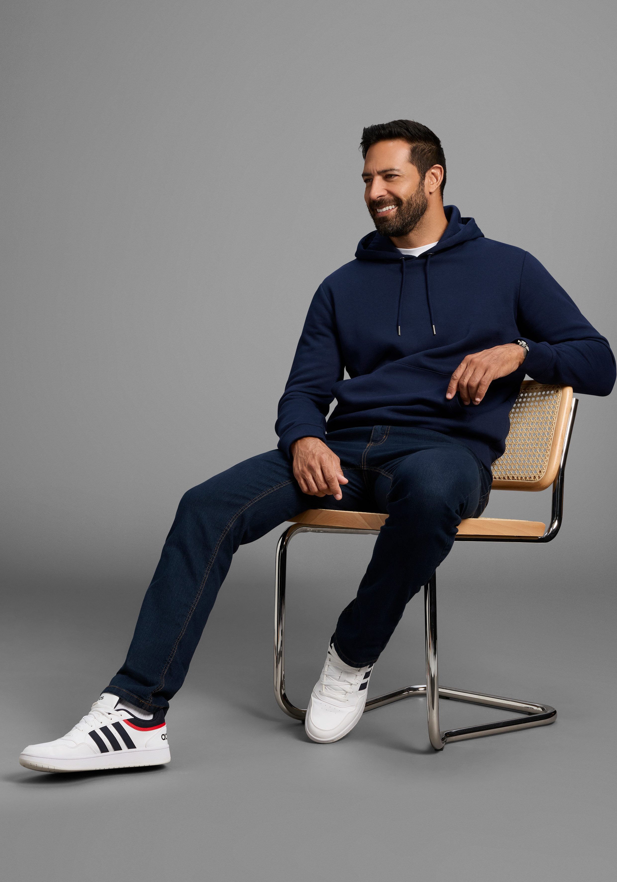 Man's World Hoodie met kangoeroezak