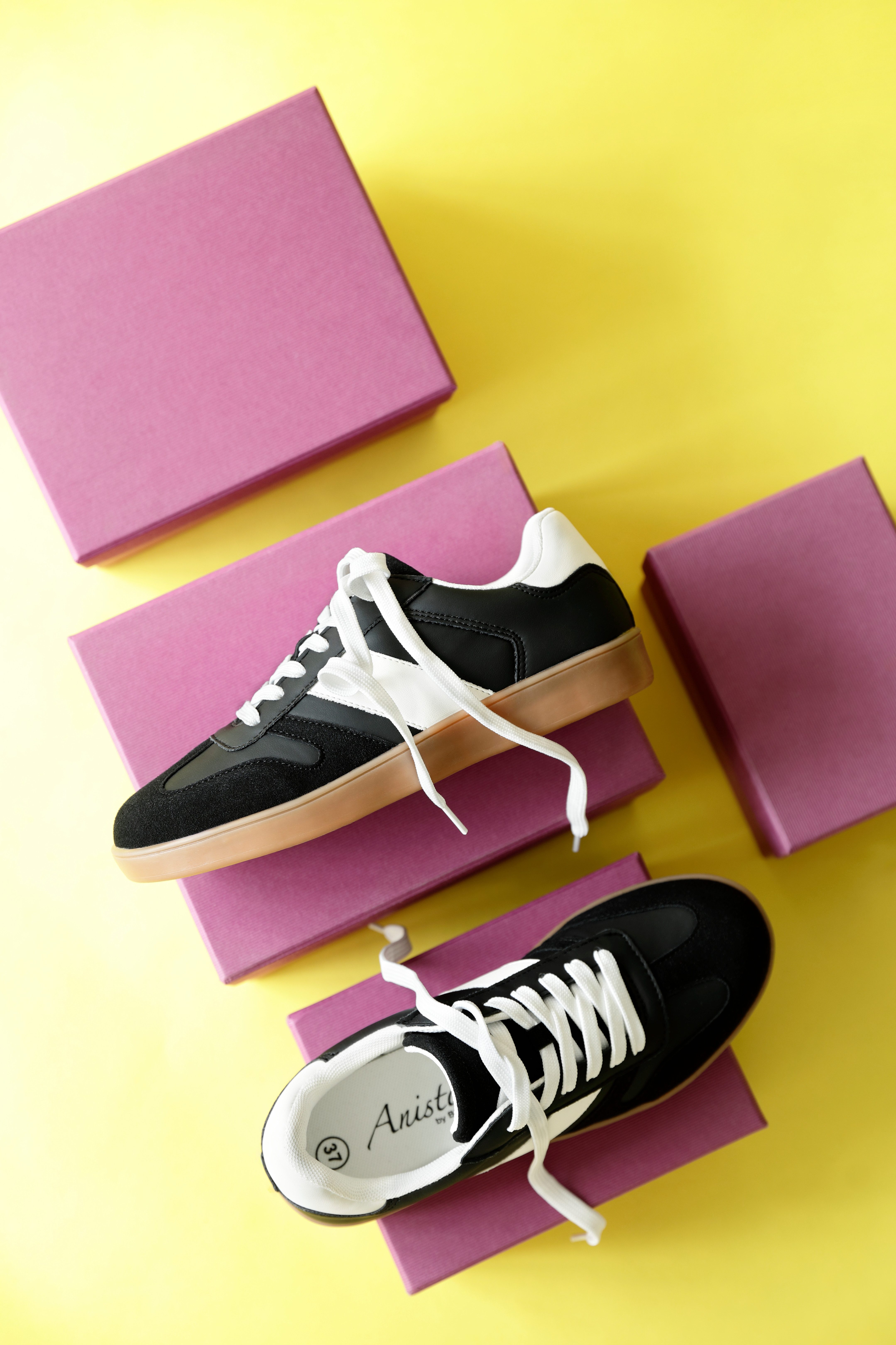 Aniston SHOES Sneakers , vrijetijdsschoen, lage schoen, veterschoen - nieuwe collectie