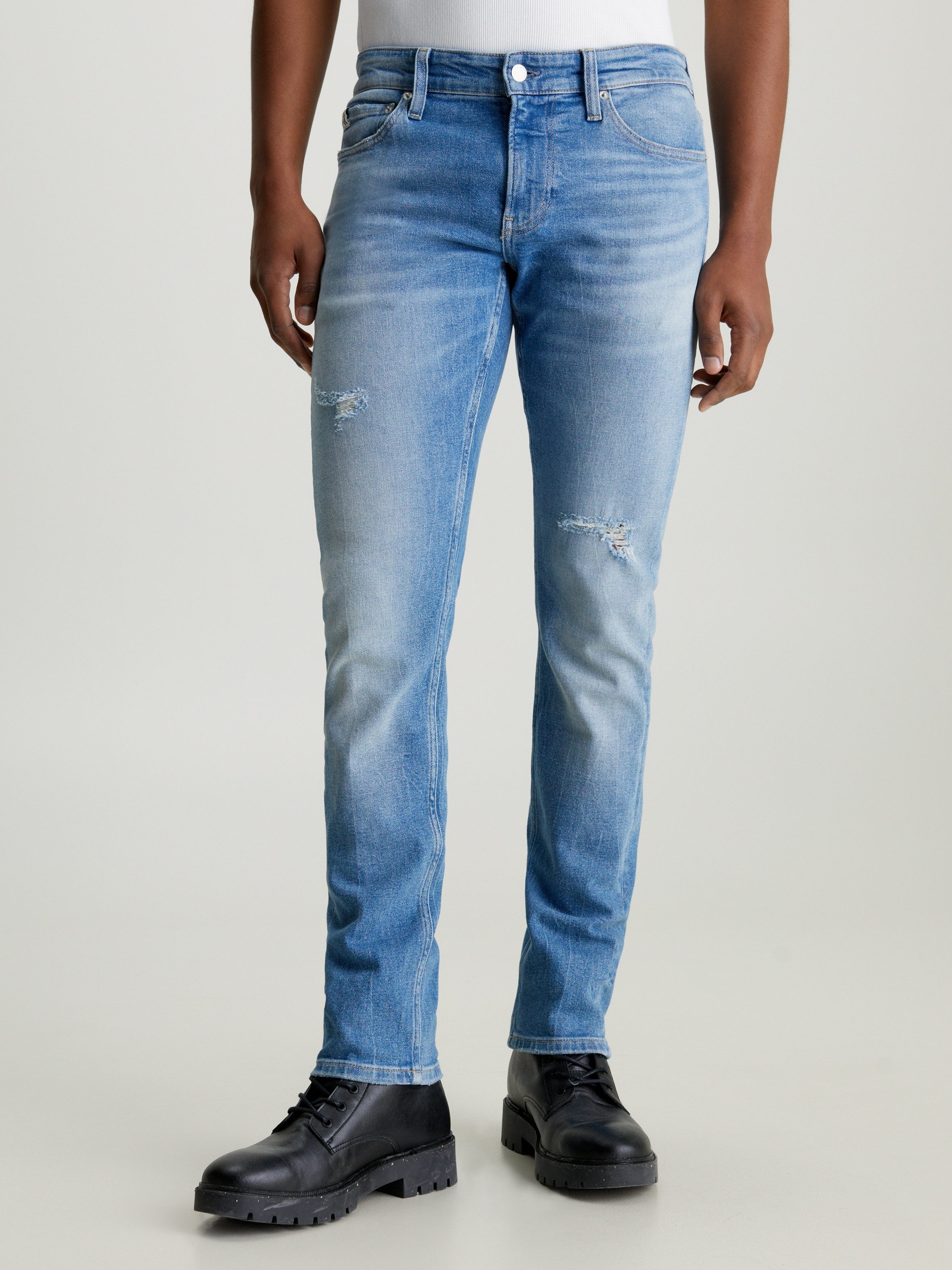 Calvin Klein Slim fit jeans SLIM in 5-pocketsstijl