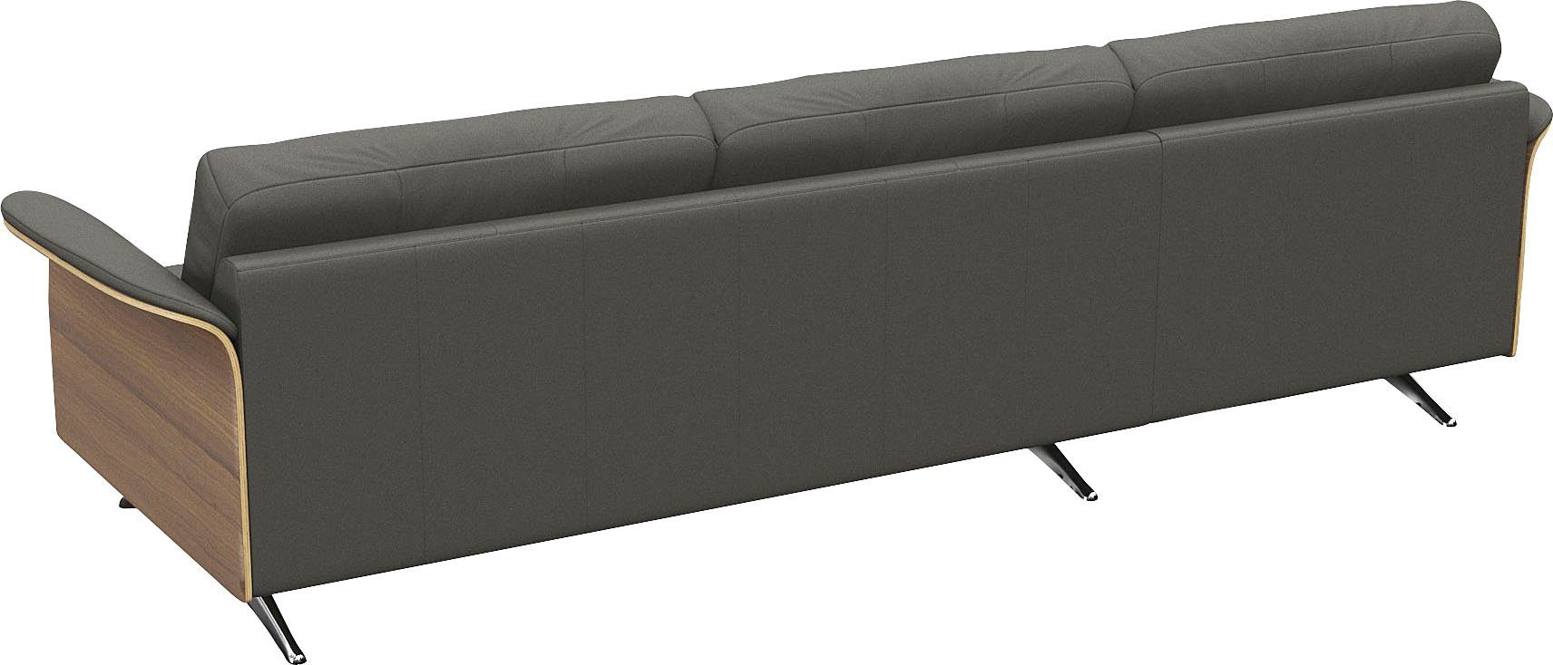 FLEXLUX Hoekbank Glow, super comfortabel door hoogwaardige zitconstructie met binnenvering, L-vorm