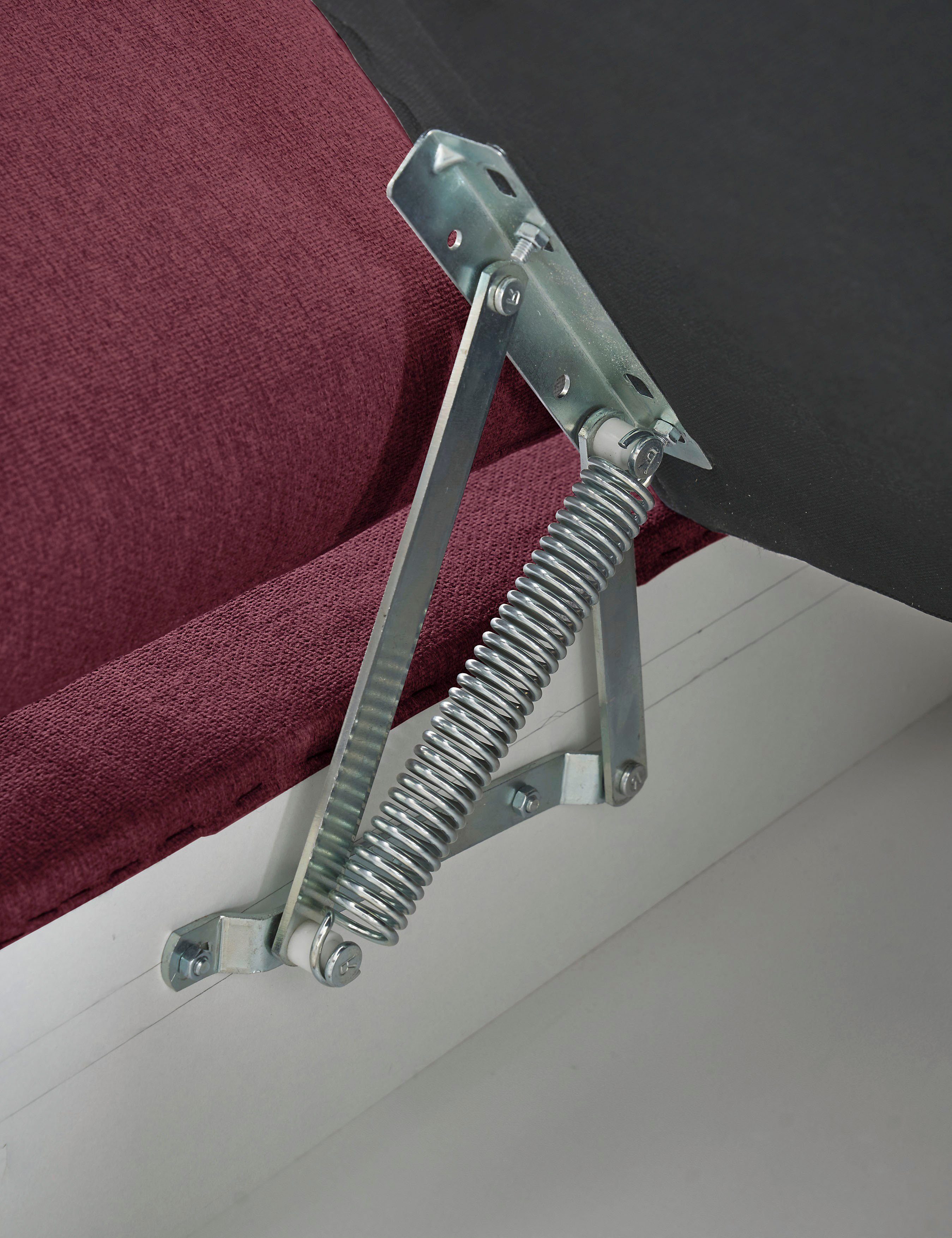 INOSIGN Slaapbank City/Giron comfortabele slaapbank (ligoppervlak 245 x 138 cm) en bedlade