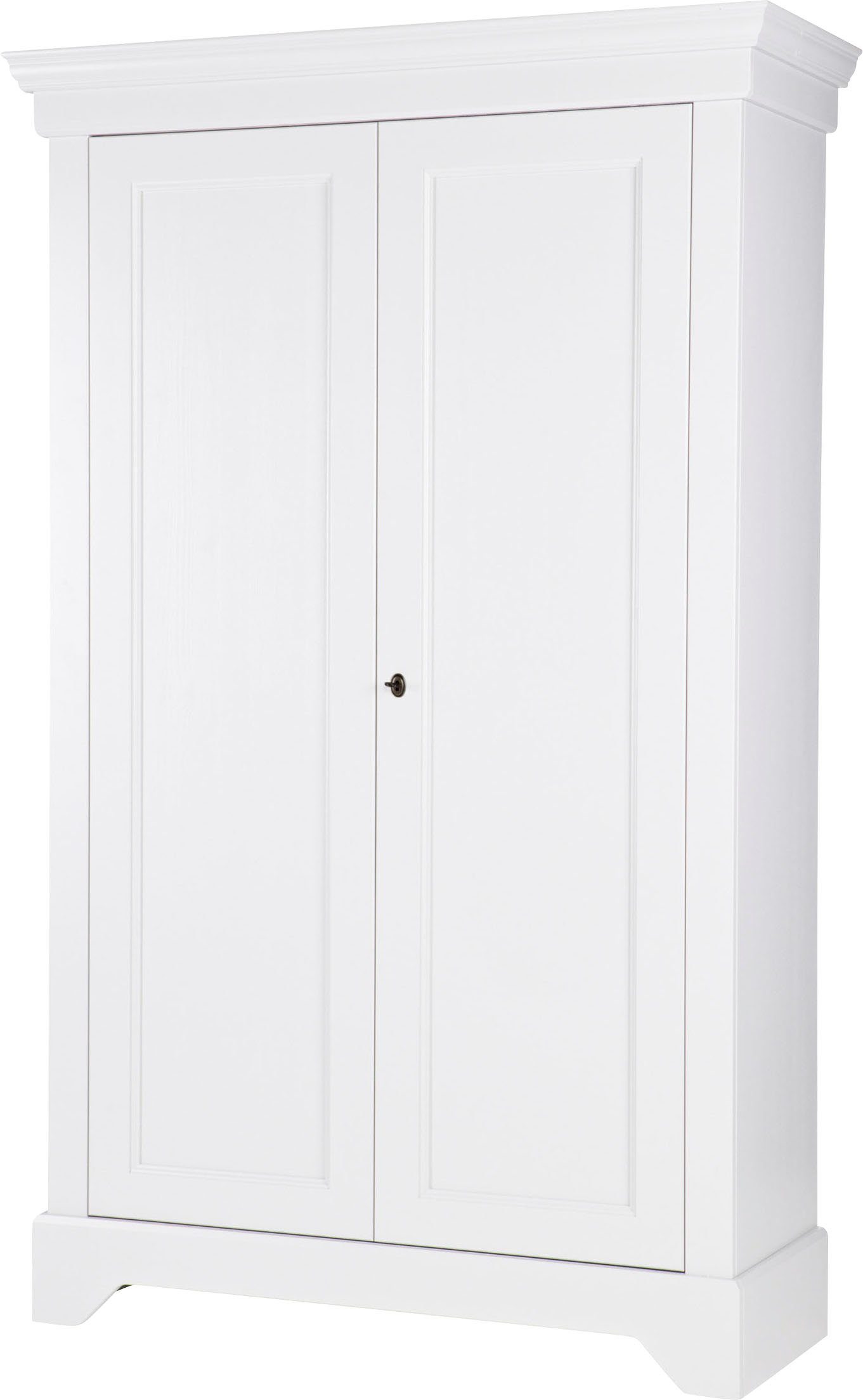 WOOOD Kledingkast Isabel met 4 vakken, h 191 cm x b 118 cm