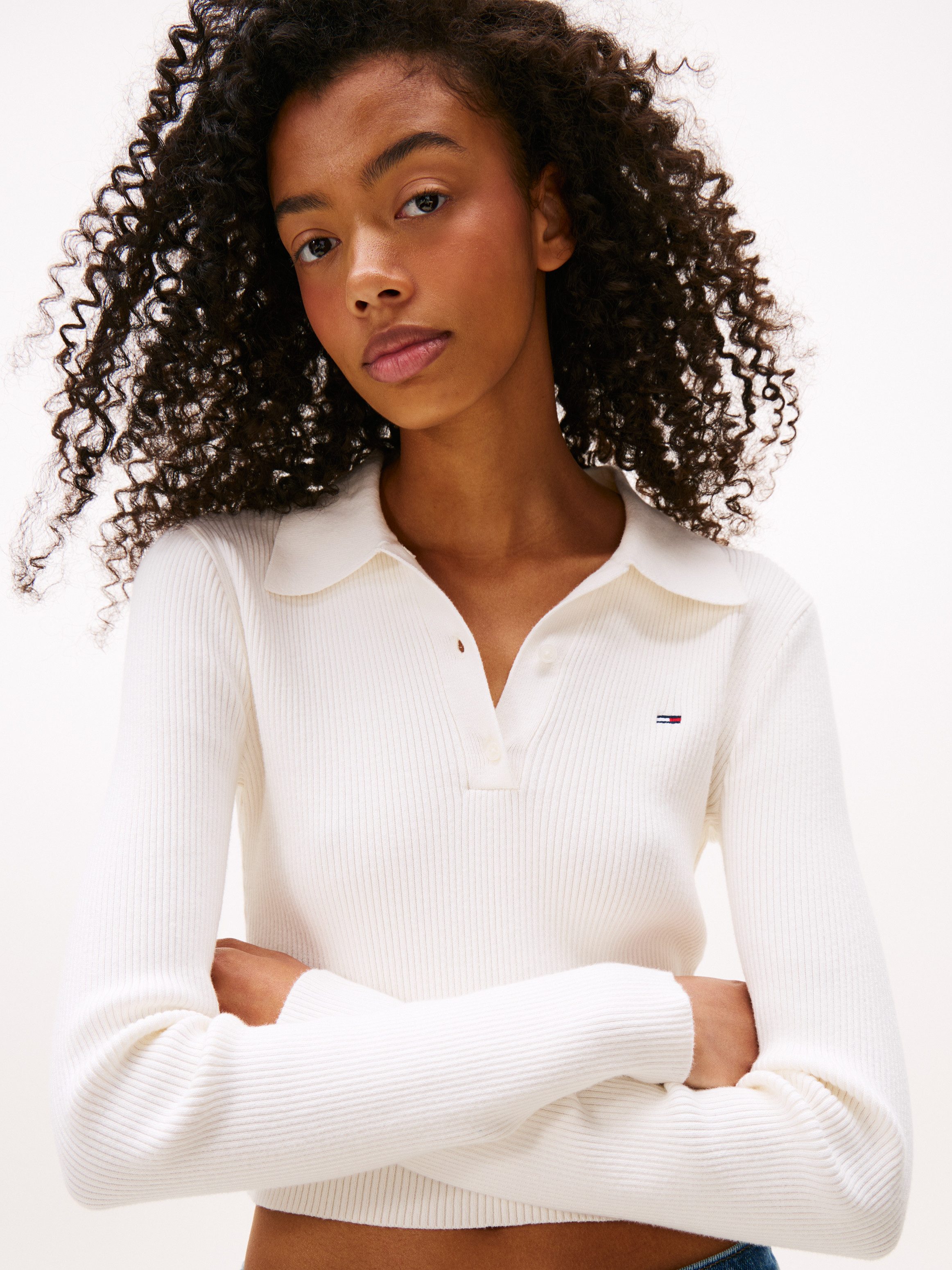 TOMMY JEANS Trui met polokraag