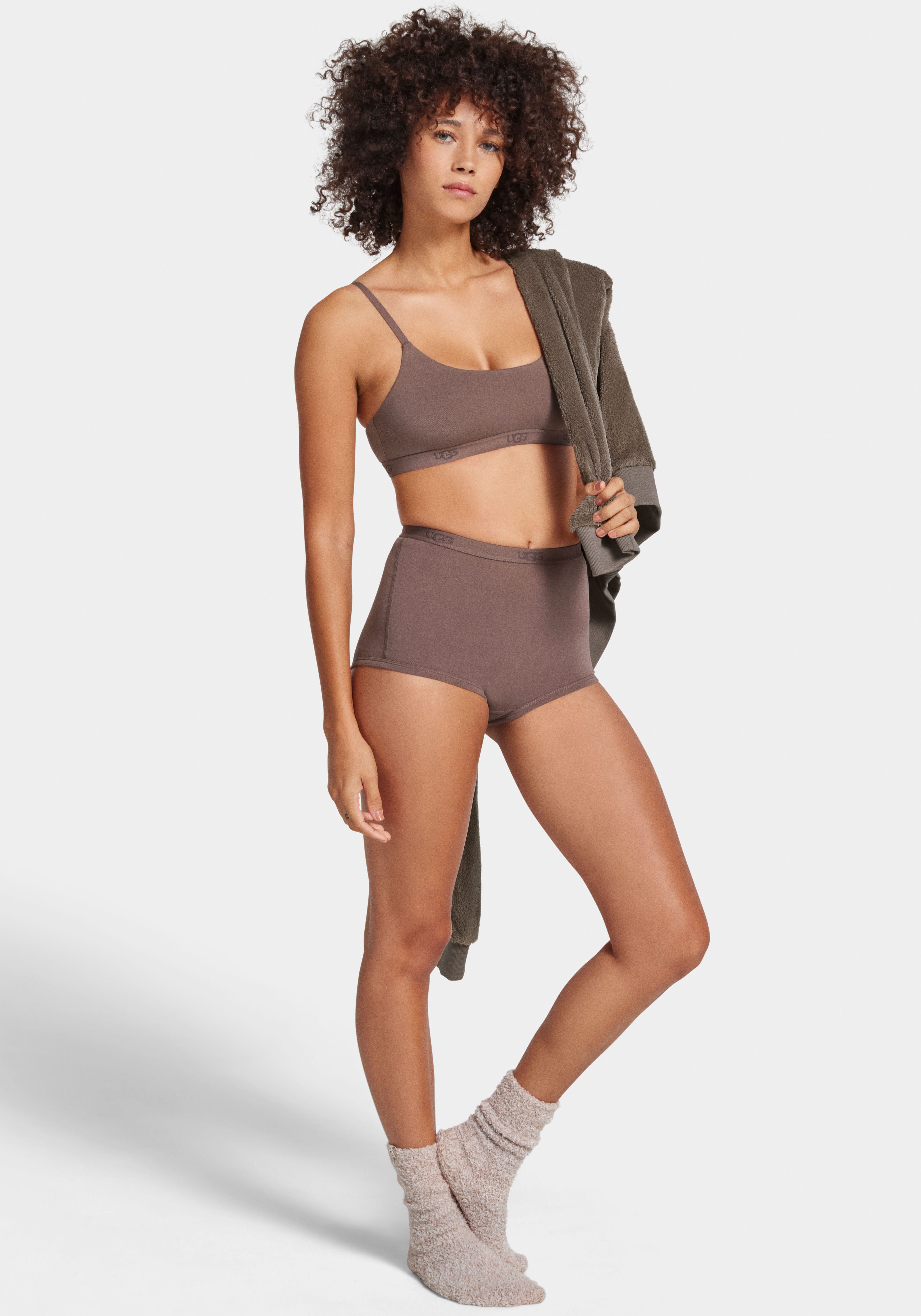 UGG Bralette Estella Bralette Satinband met merkembleem
