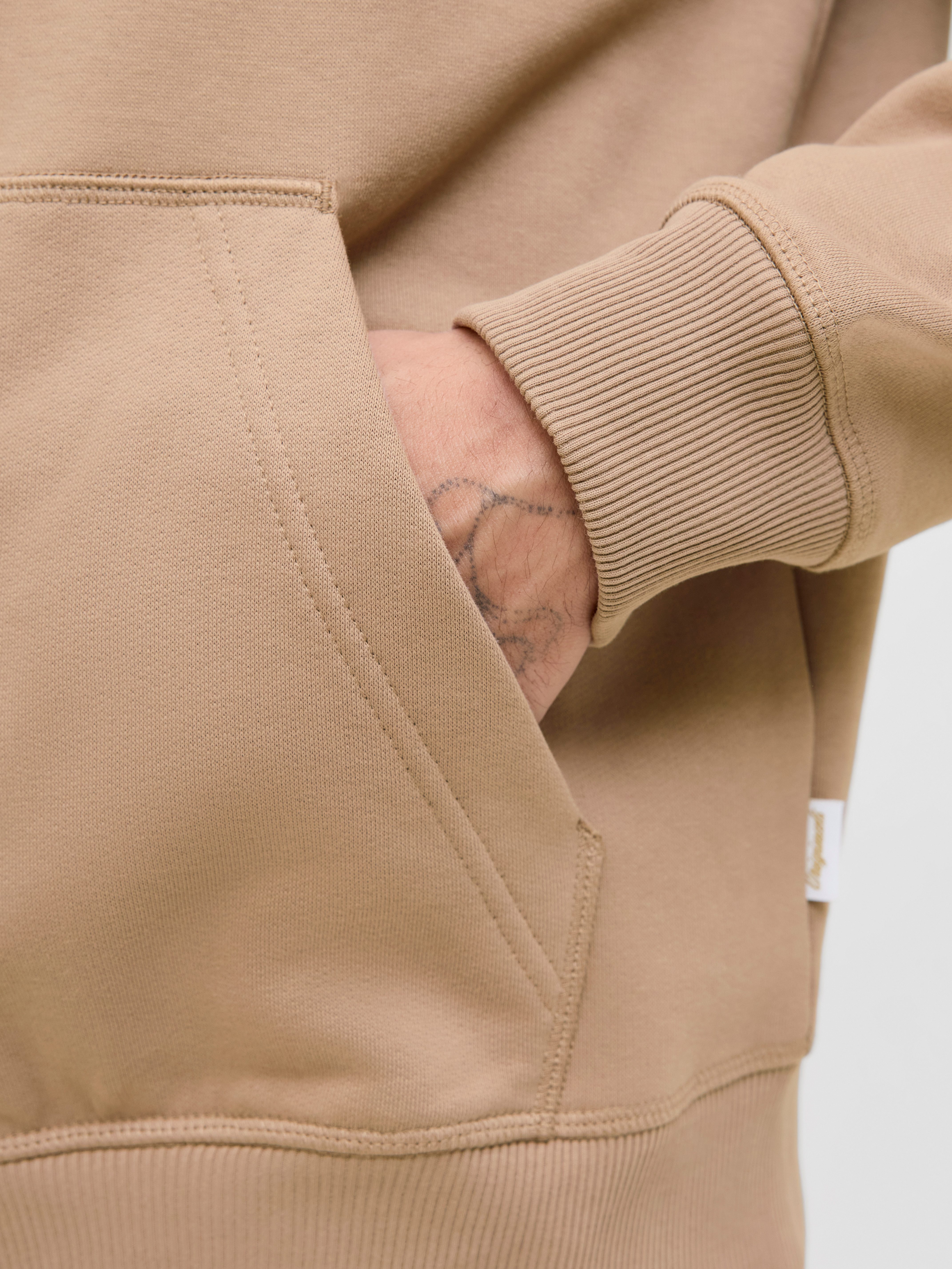 Jack & Jones Hoodie JORNORREBRO EMB SWEAT ZIP HOOD NOOS