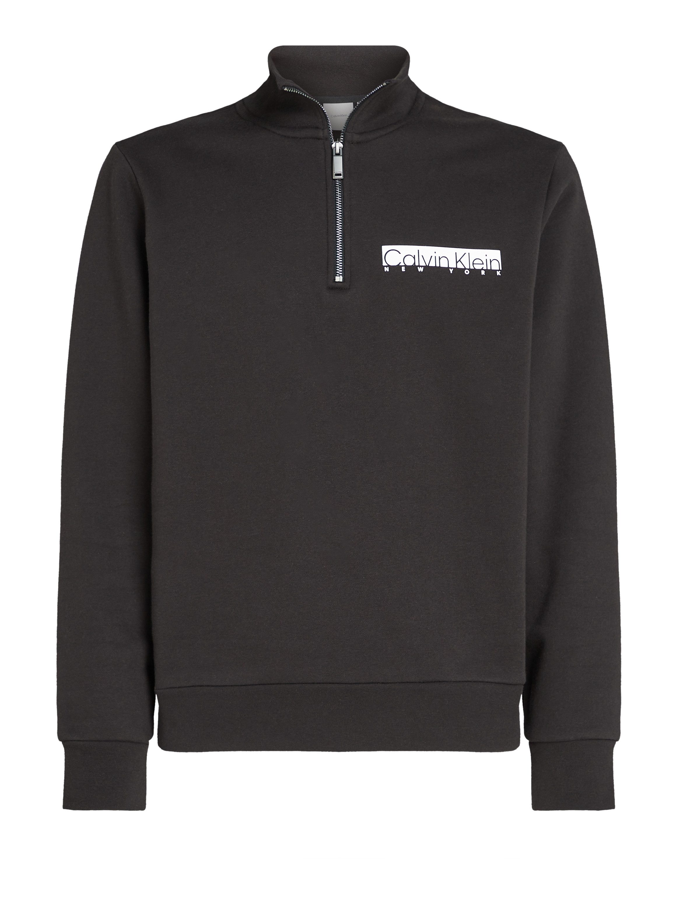 Calvin Klein Sweatshirt NY CHEST BOX LOGO Q-ZIP