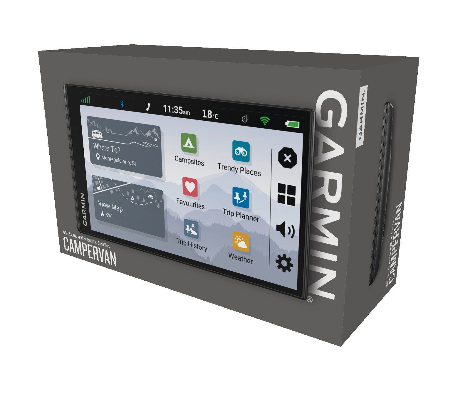 Garmin Navigatiesysteem CAMPERVAN MT-S EU Camper-