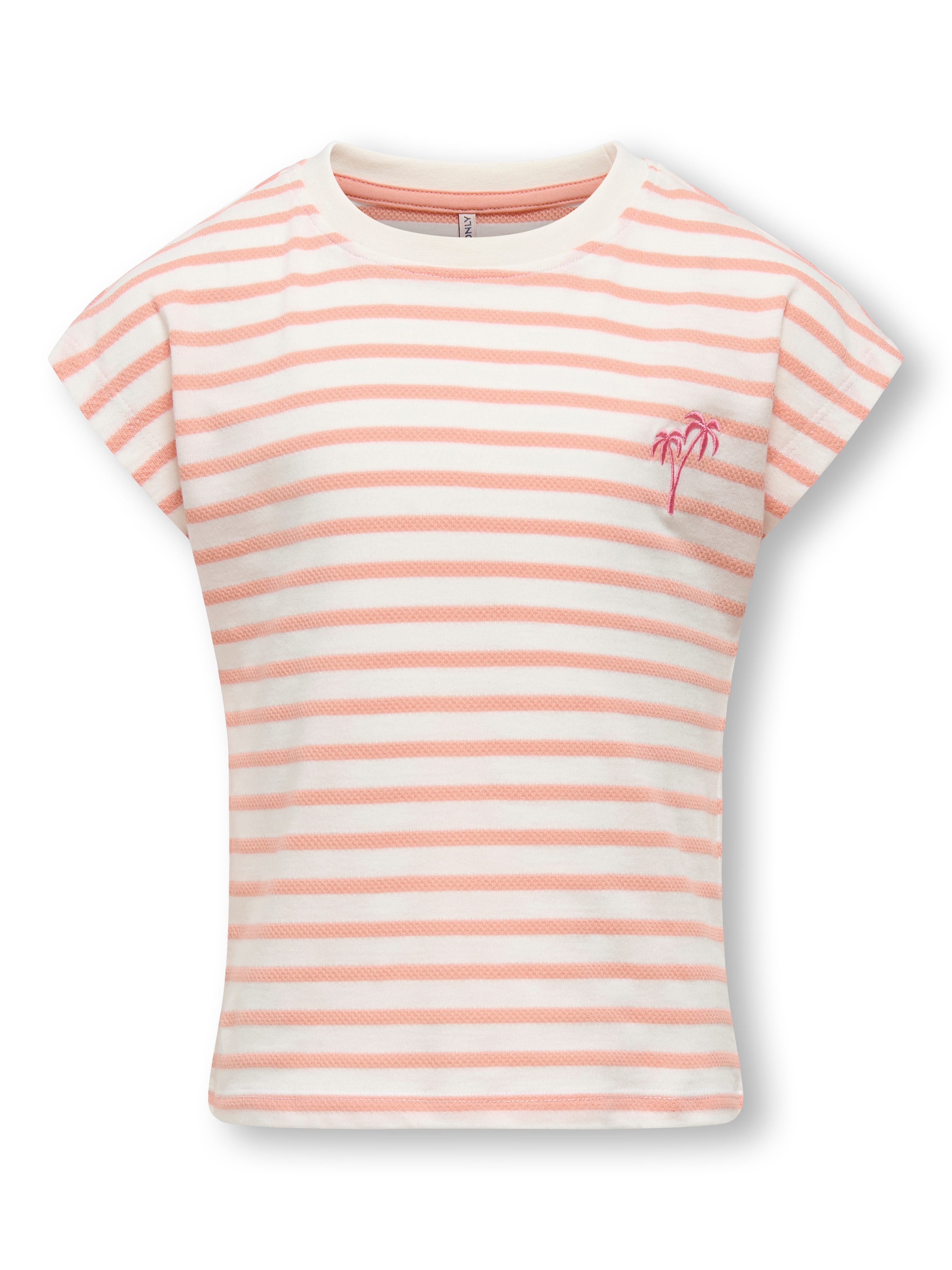 KIDS ONLY Shirt met ronde hals KOGTRINE BATSLEEVE STRUCTURE TOP JRS
