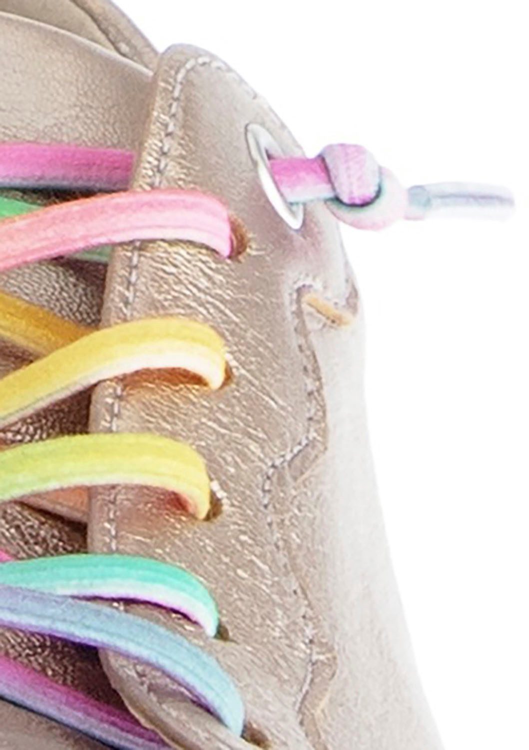 Gabor Slip-on sneakers , vrijetijdsschoen, halfschoen, slipper met gekleurde elastieken