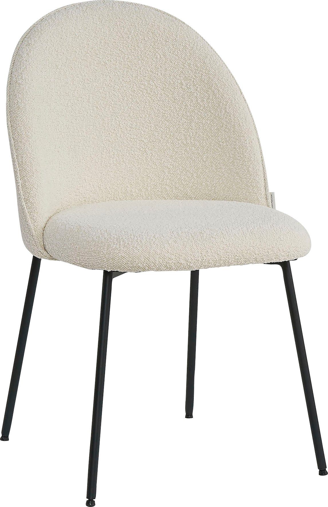 TOM TAILOR HOME Stoel met afgeronde rugleuning (set, 2 stuks)