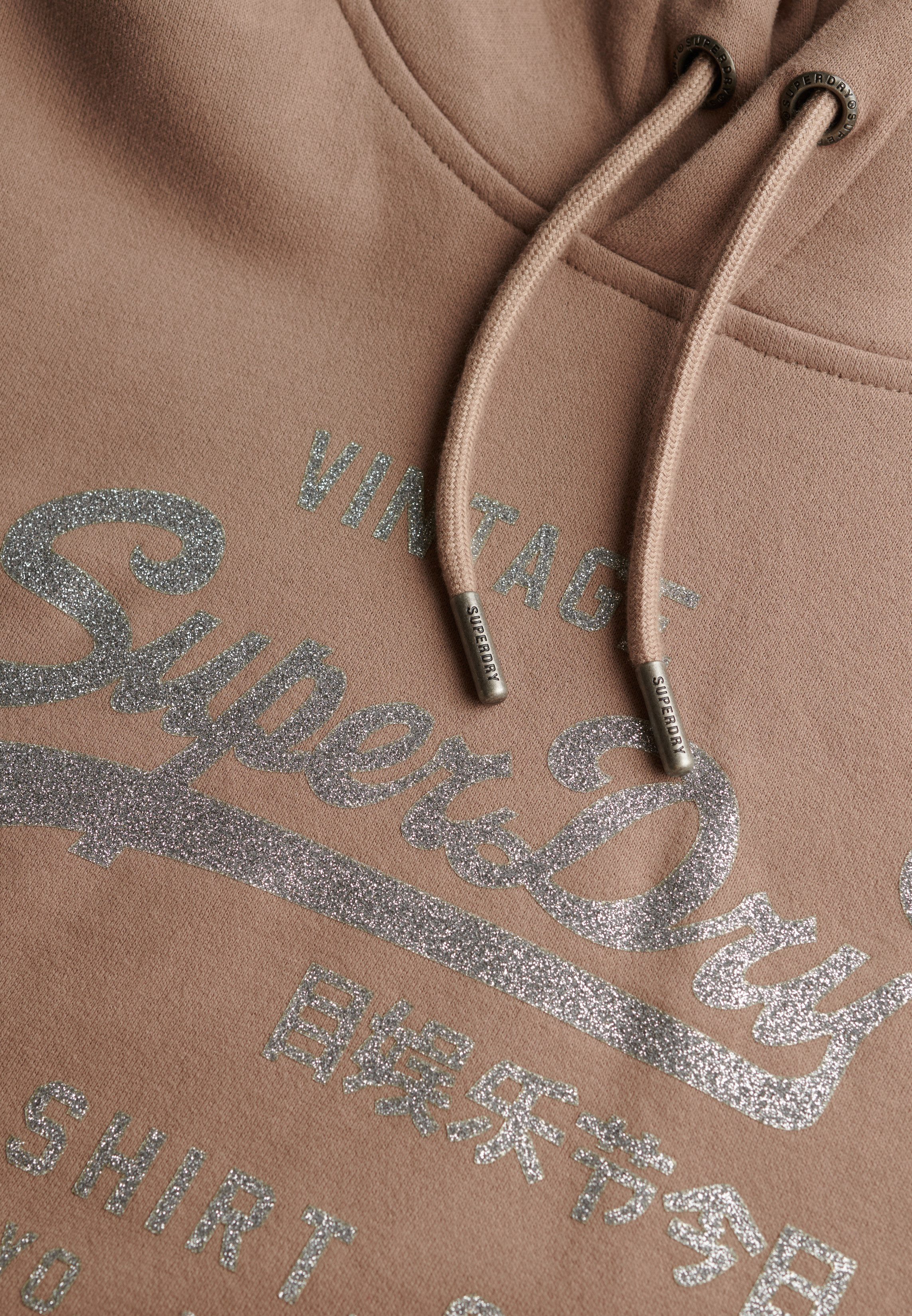 Superdry Hoodie EMBELLISHED VL RELAXED HOOD