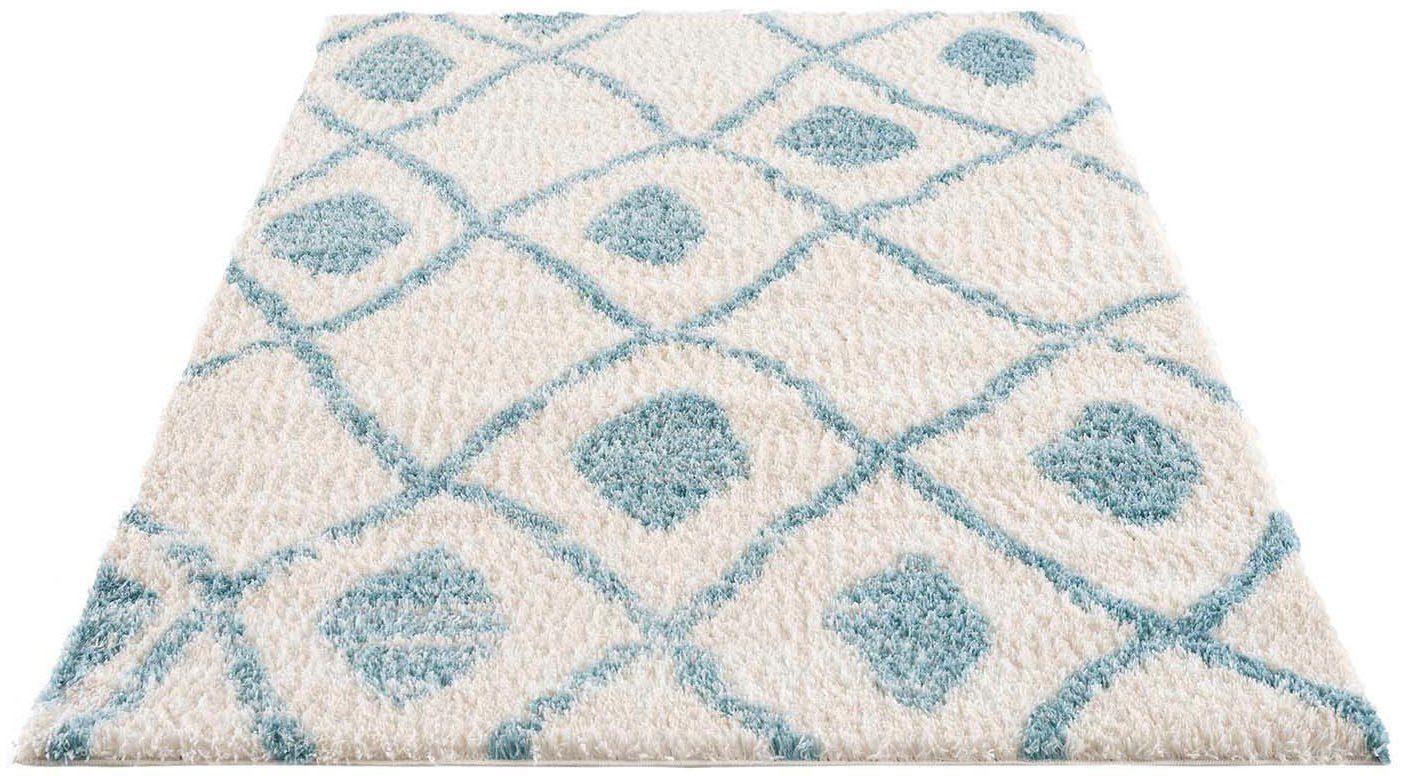 Carpet City Hoogpolig vloerkleed Pulpy 563 bijzonder zacht, etno-look, ideaal voor woonkamer & slaapkamer