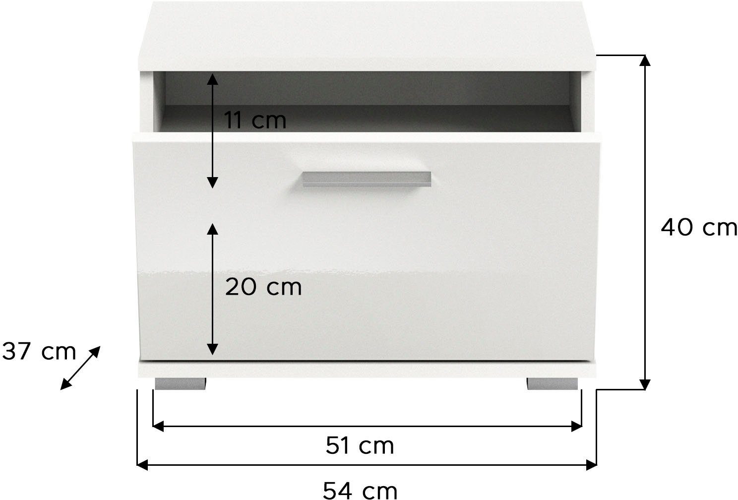 INOSIGN Halmeubelset Valge, Breedte 140 cm, 4-delig Set, bestaande uit: Garderobekast, spiegelkast, zitbank en garderobe paneel (4-delig)