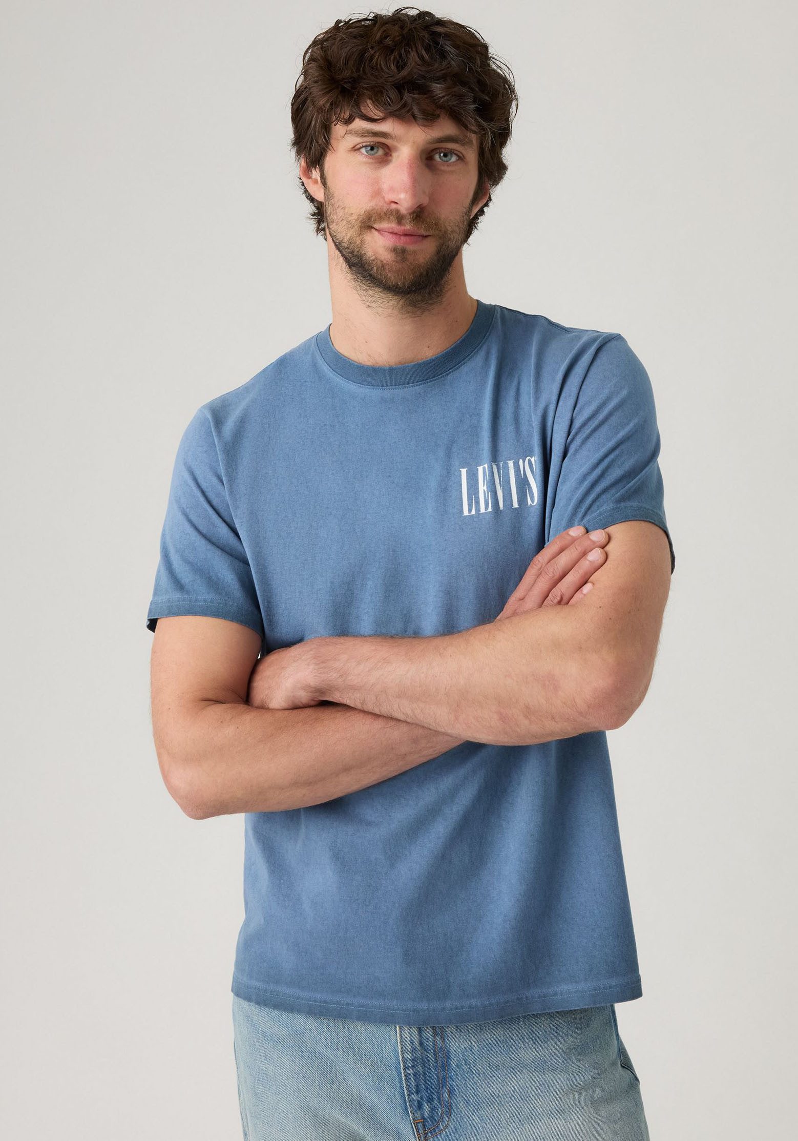 Levi's® T-shirt RELAXED FIT TEE met een logo-opschrift