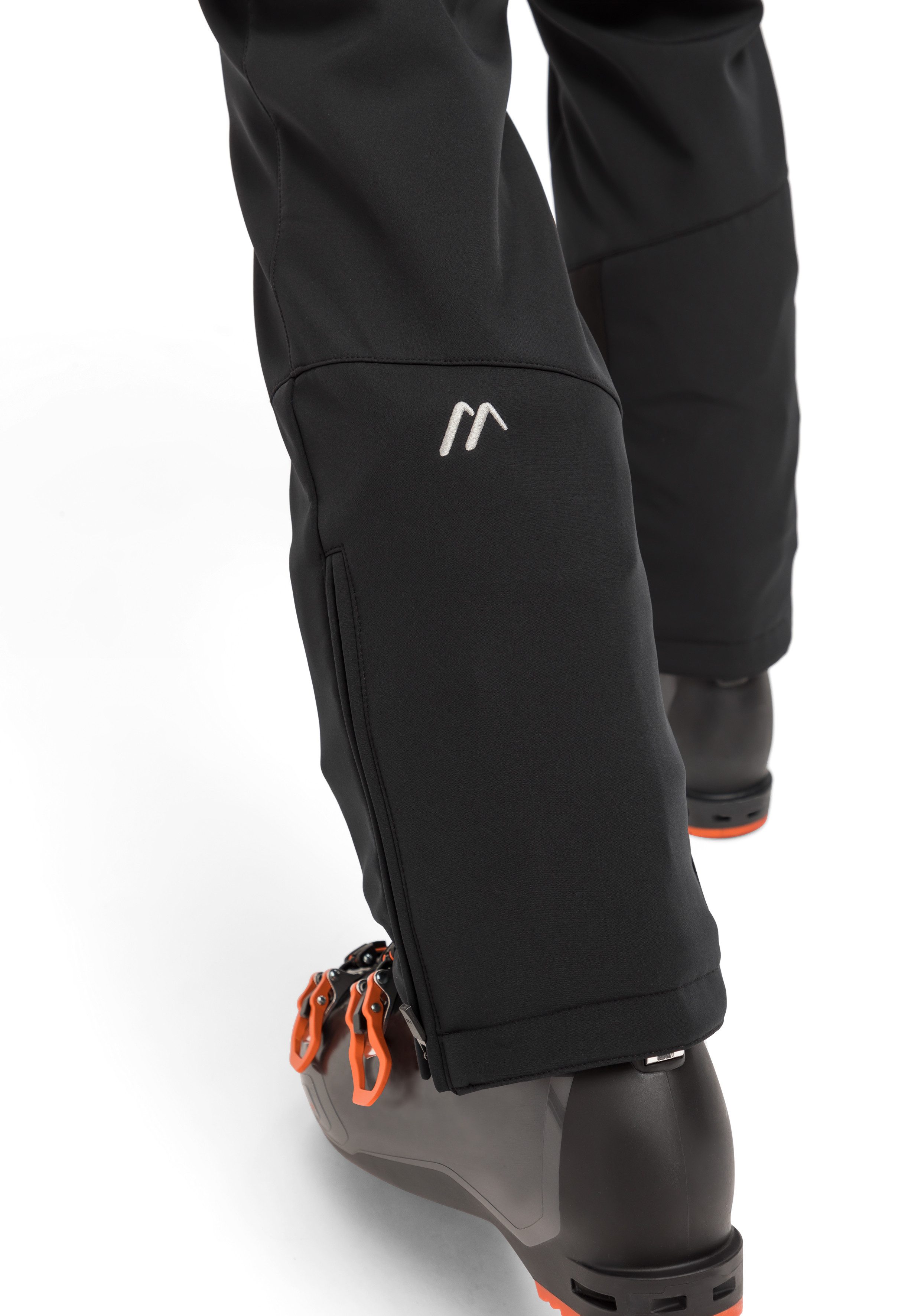 Maier Sports Skibroek Lothar 2.0 Heren softshell-sneeuwbroek, ademend en winddicht, slim fit