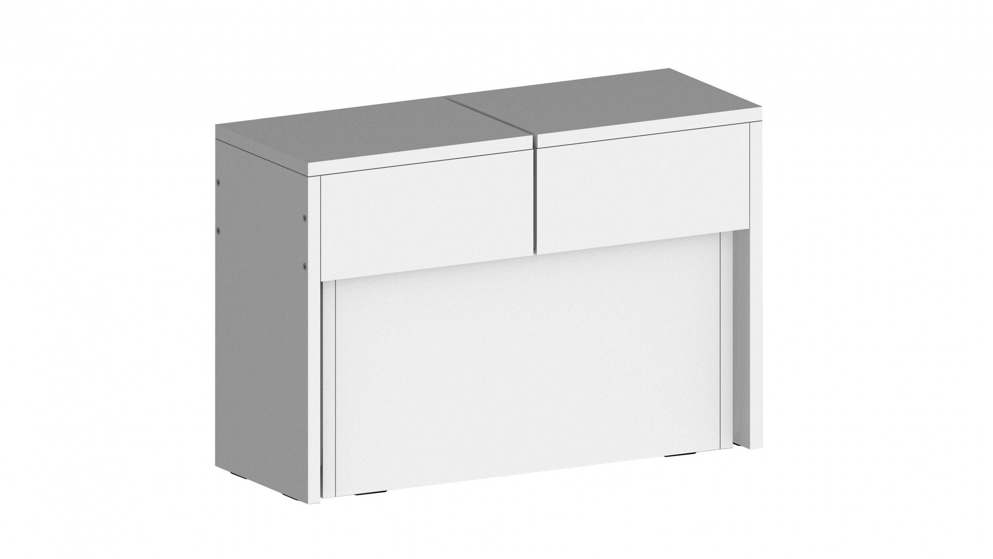 INOSIGN Zitbank Praktika, Zitbank, Bank met uittrekfunctie, uittrekbaar van 66 naar 290 cm (1 stuk)