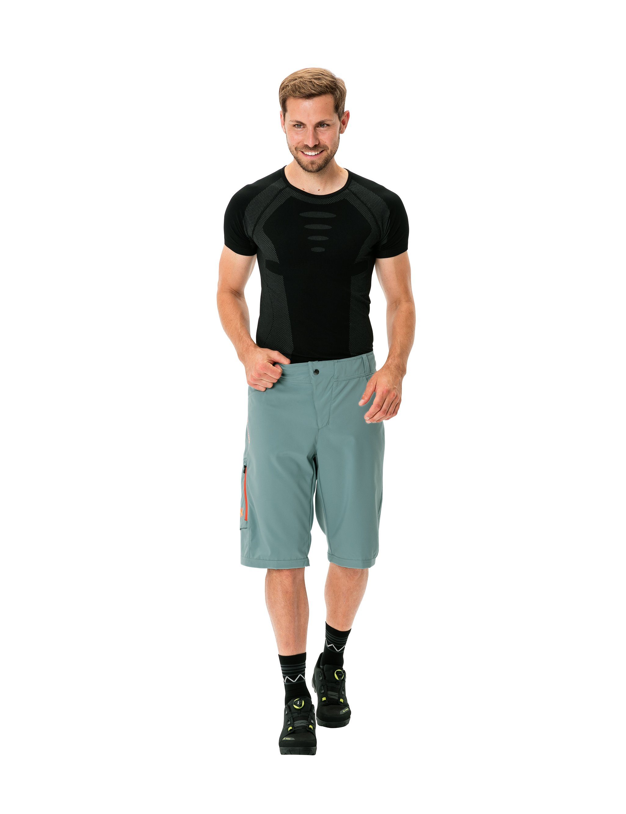 VAUDE Fietsbroekje Men's Ledro Shorts met contrastkleurige details