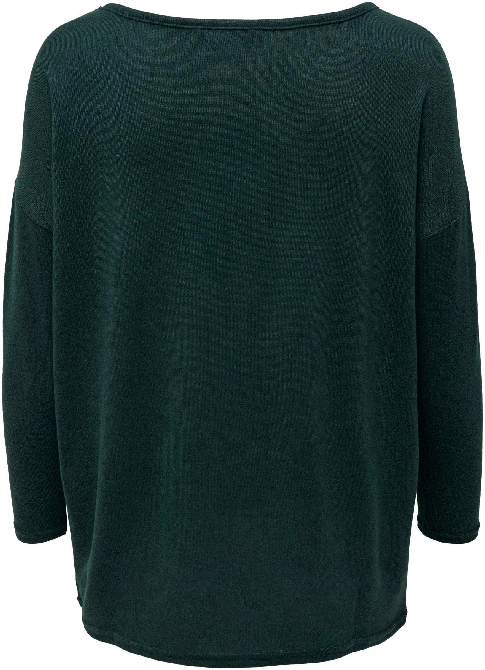 Only Shirt met 3/4 mouwen ONLELCOS 4/5 SOLID TOP
